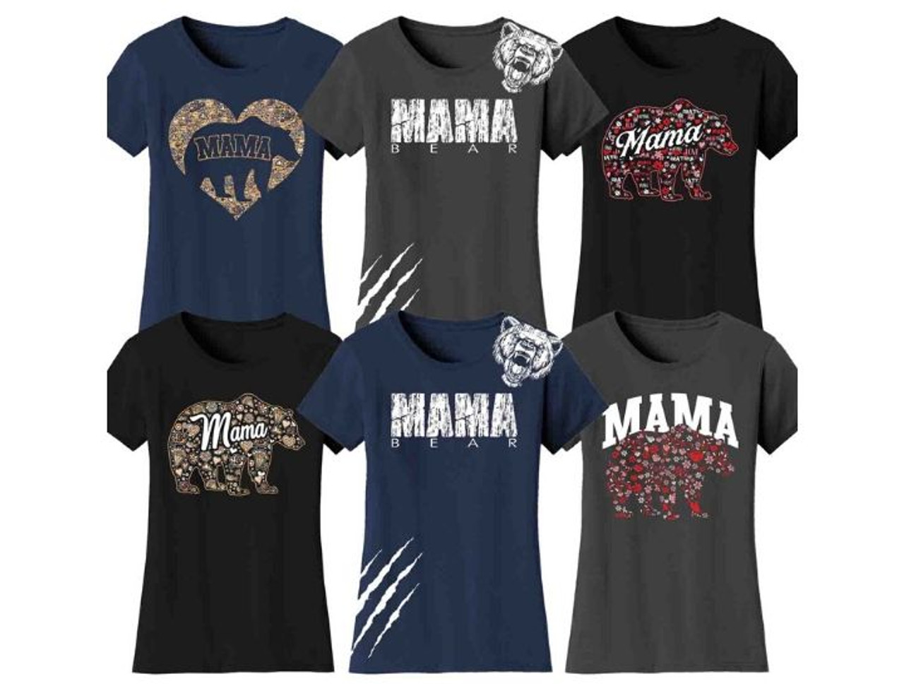 Women's Mama Bear T-Shirt product image