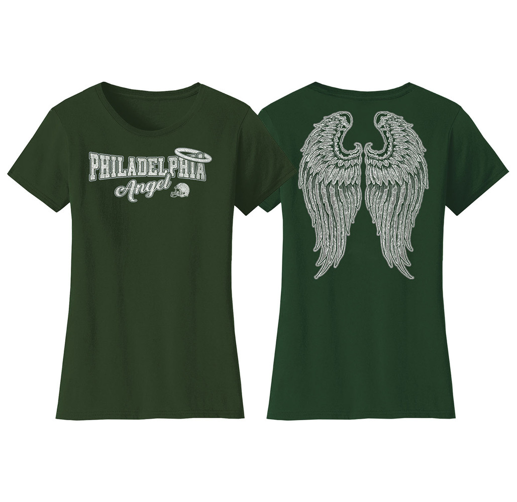 Women's Football Angel T-Shirt product image