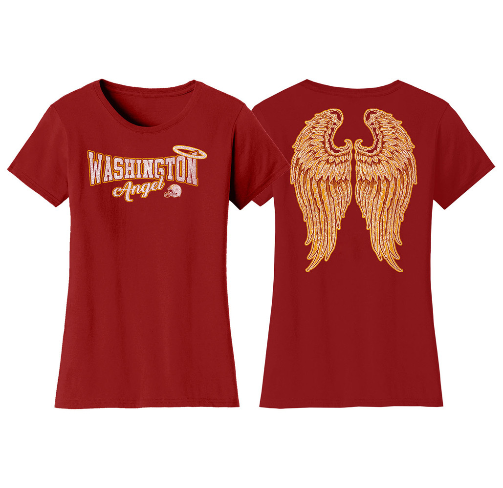 Women's Football Angel T-Shirt product image