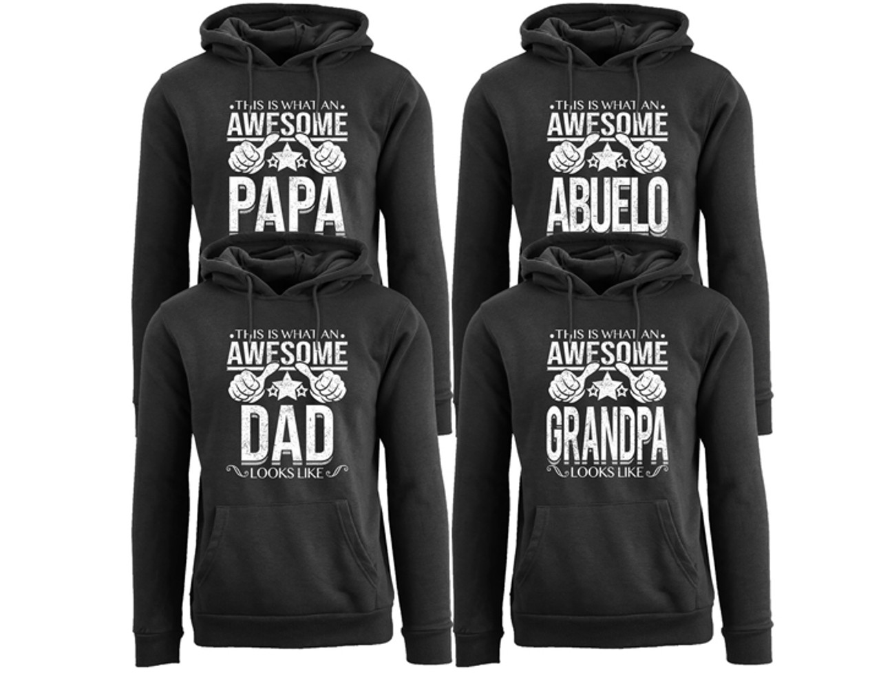 Men's Awesome Dad/Grandpa Pull-Over Hoodie product image