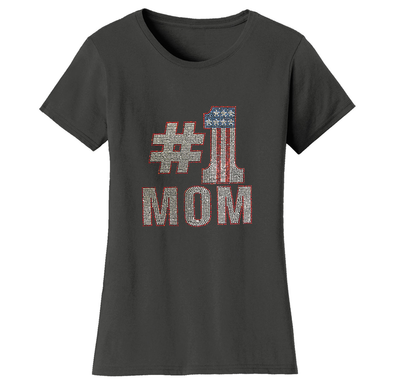 Mother’s Day Rhinestone Bling T Shirt product image