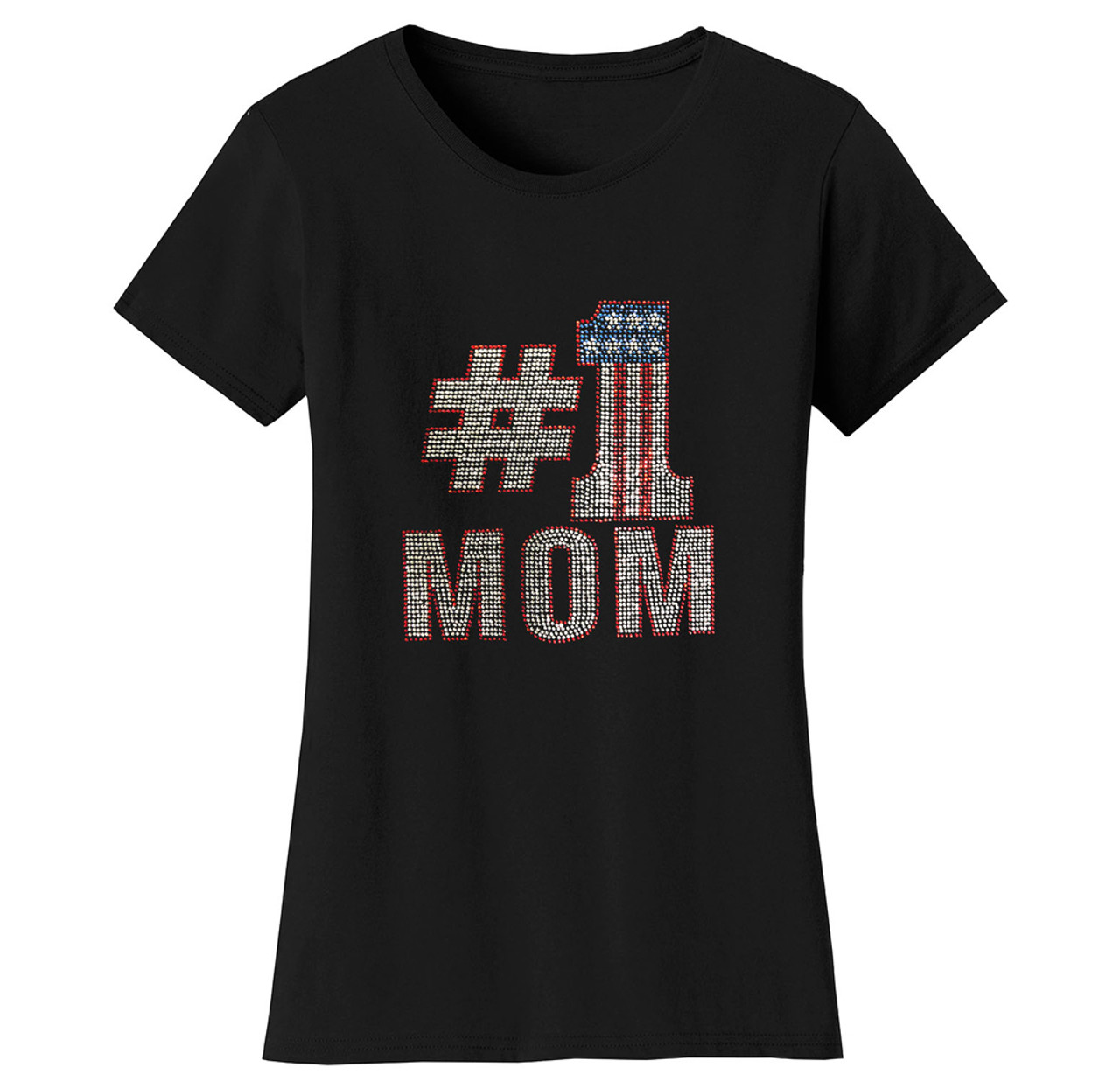 Mother’s Day Rhinestone Bling T Shirt product image