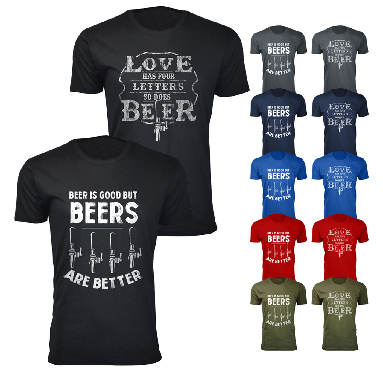 Men's Vintage Beer Theme T-shirts product image