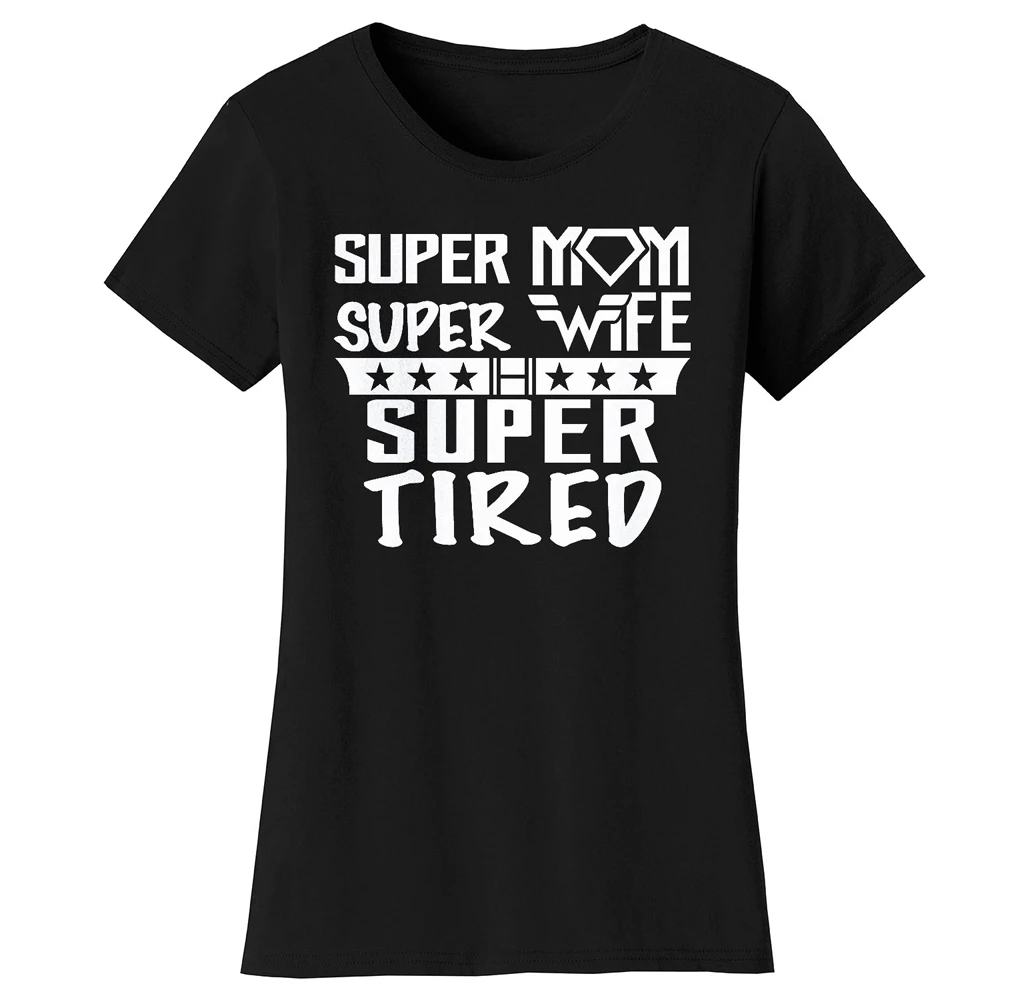 Super Mom Themed T-Shirt product image