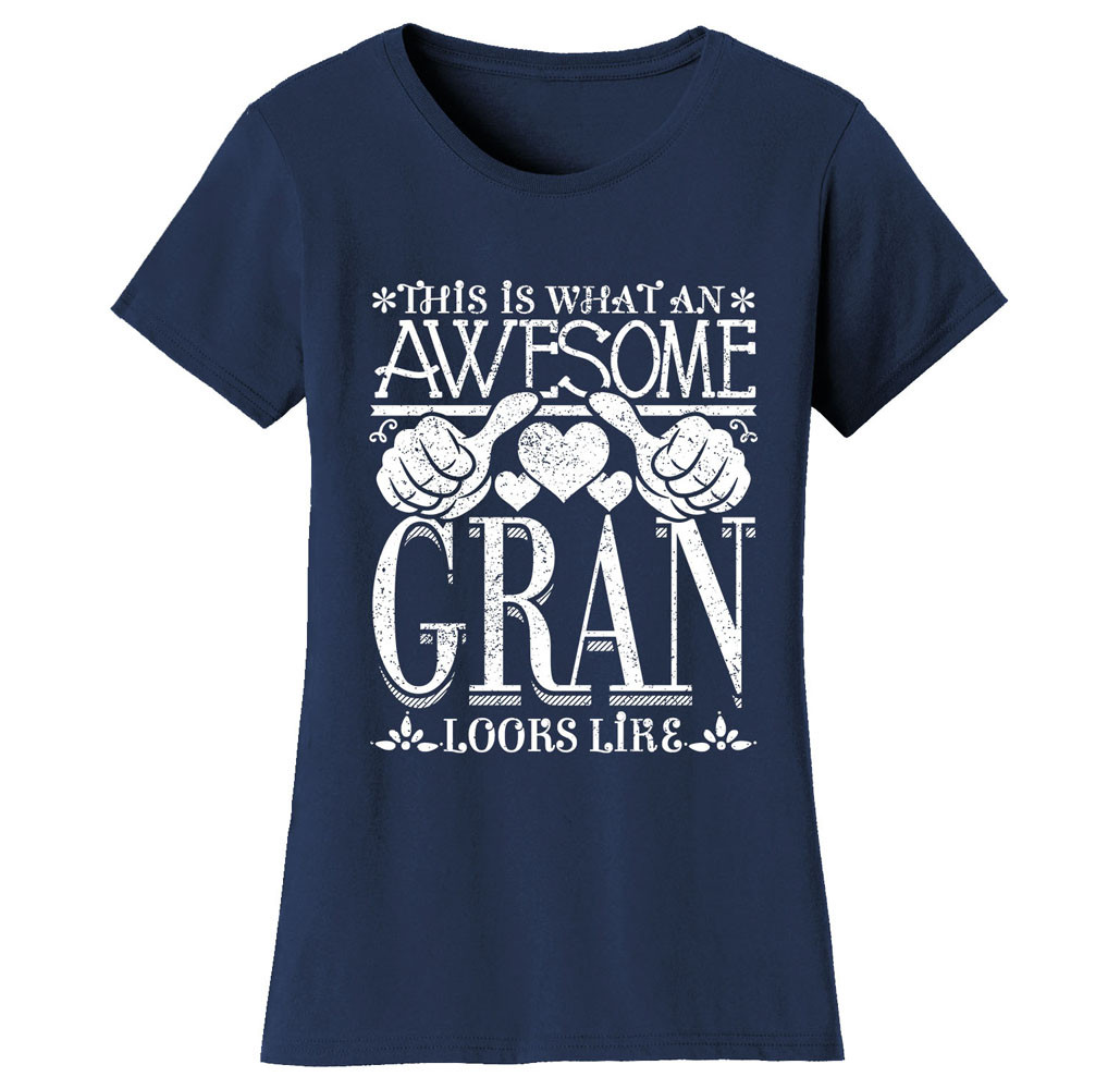Women’s Awesome Mom and Grandma T-Shirts product image