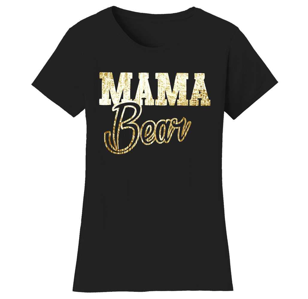 Women’s Mama Bear Themed T-Shirts product image