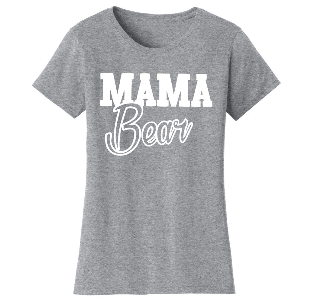 Women’s Mama Bear Themed T-Shirts product image
