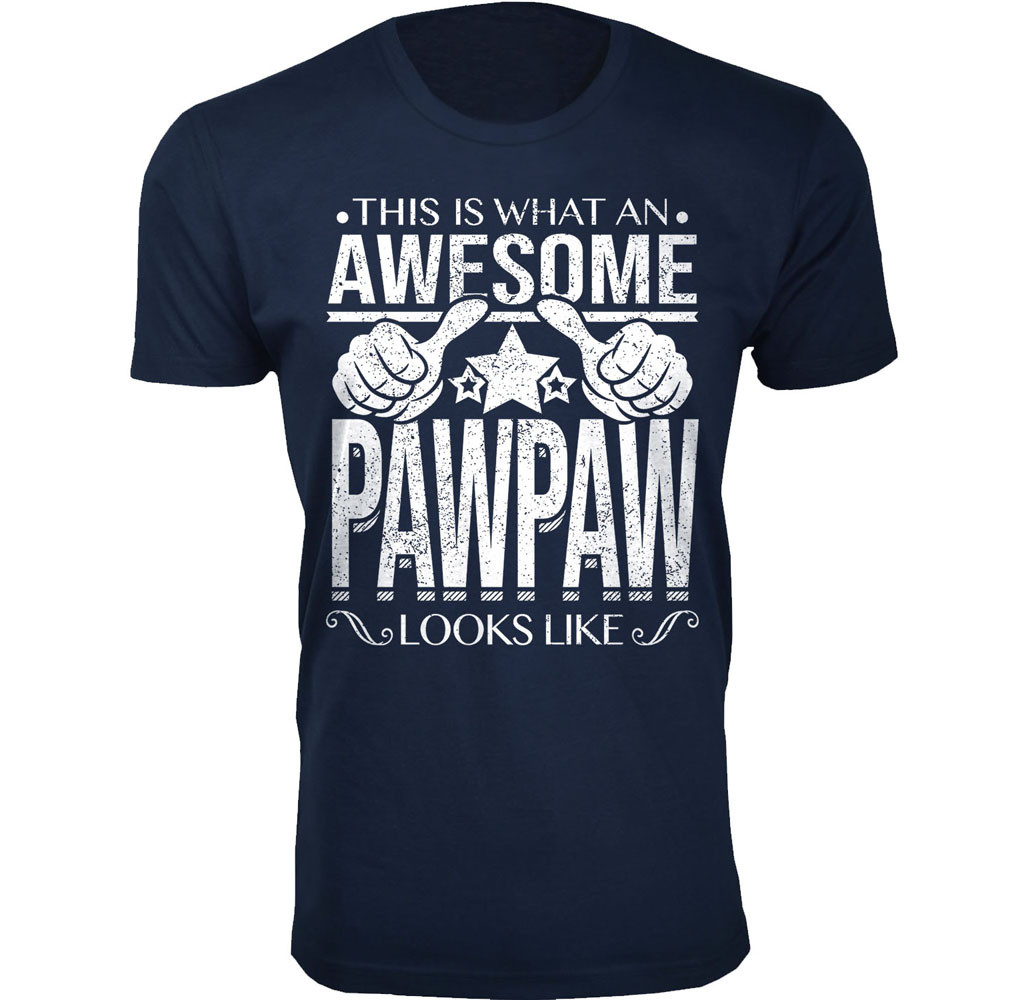 Men’s Awesome Dad and Grandpa T-Shirts product image