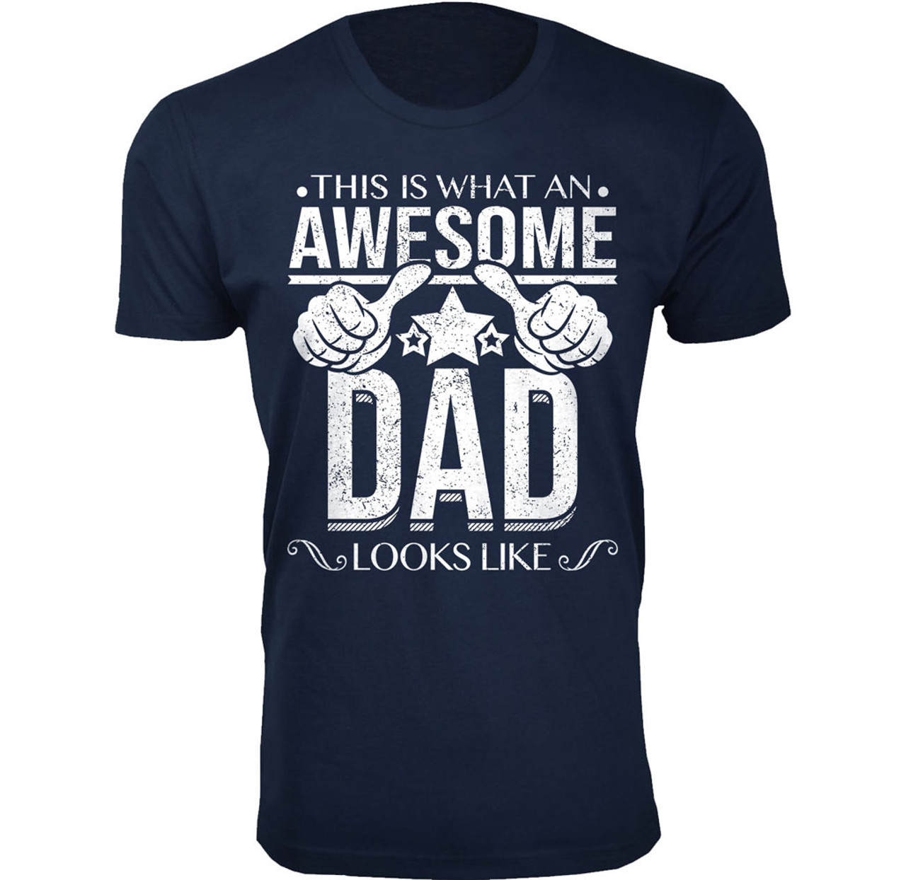 Men’s Awesome Dad and Grandpa T-Shirts product image