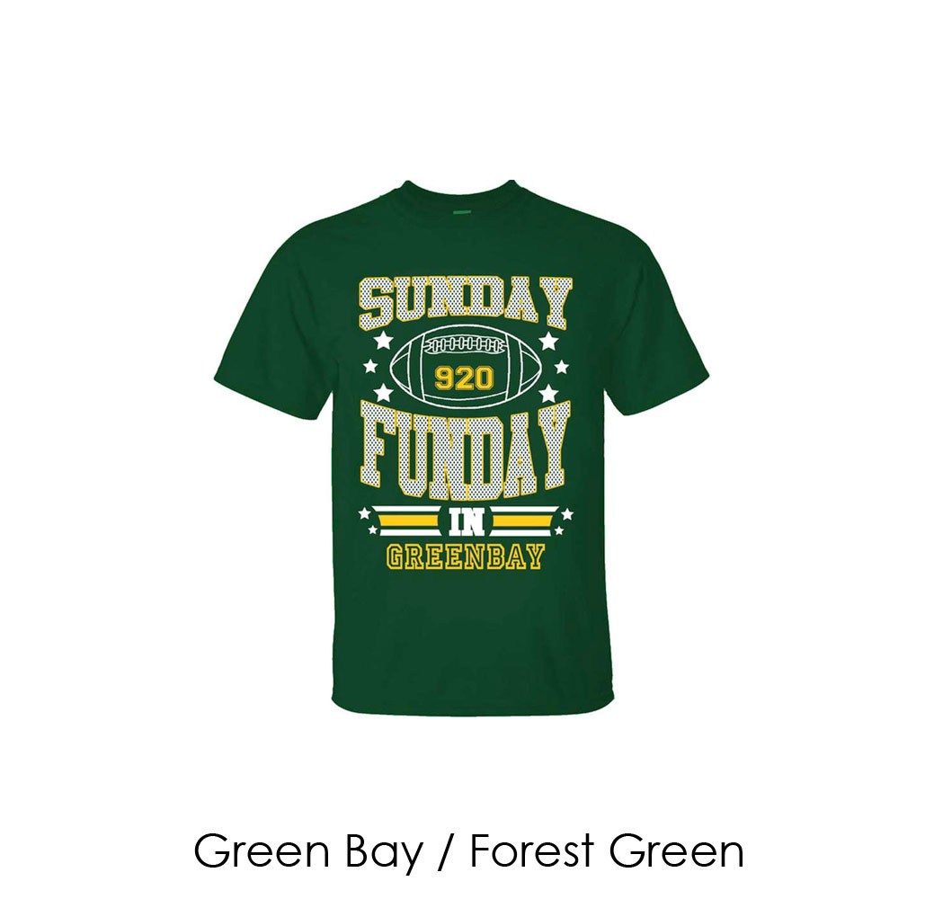 Men's Sunday Funday Football T-Shirt product image