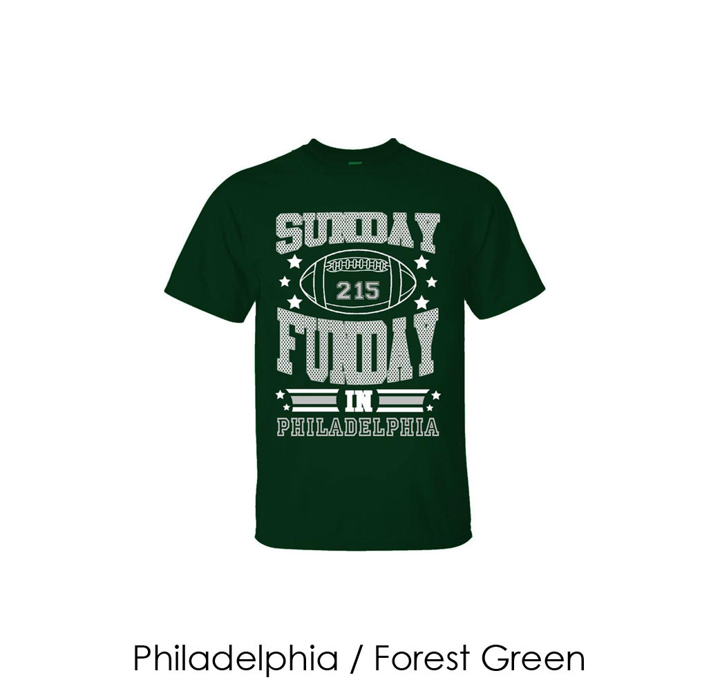 Men's Sunday Funday Football T-Shirt product image