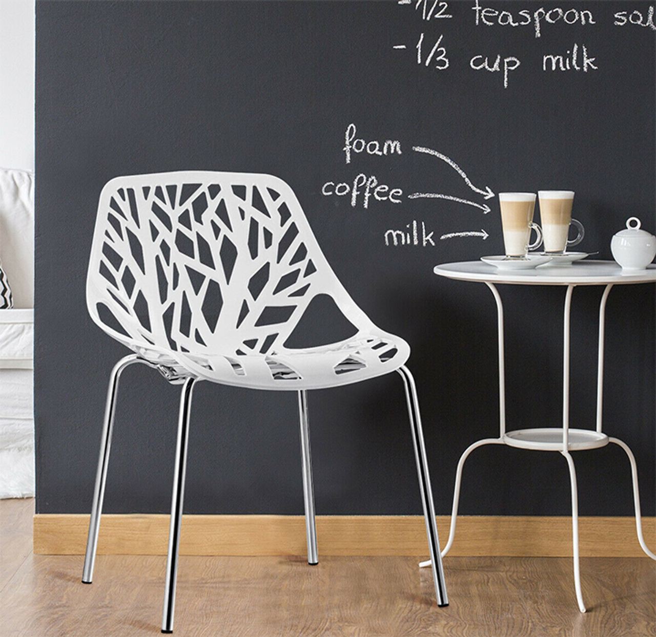 Birch Sapling Plastic Dining Side Chairs (Set of 6) product image