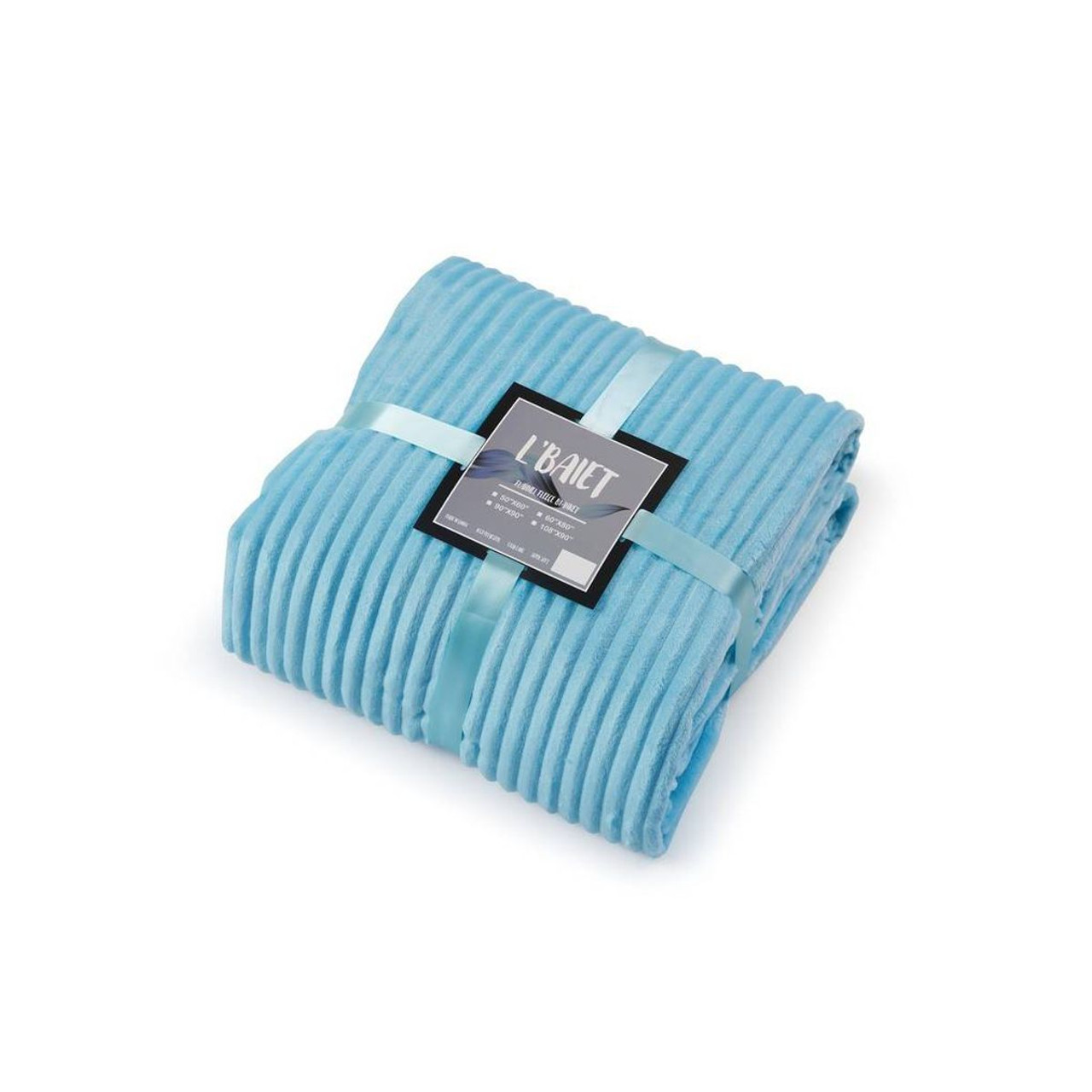 L'Baiet® Ribbed Throw Blanket (Queen or King) product image