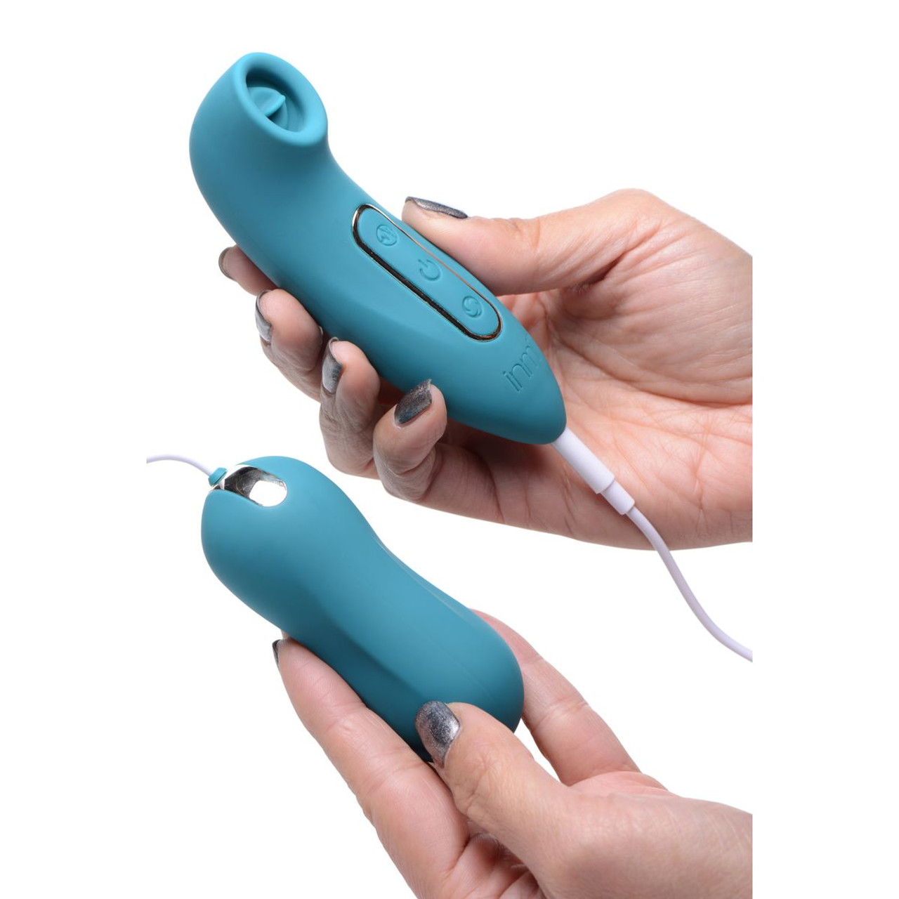 Entwined Silicone Thumping Egg & Licking Clitoral Stimulator product image