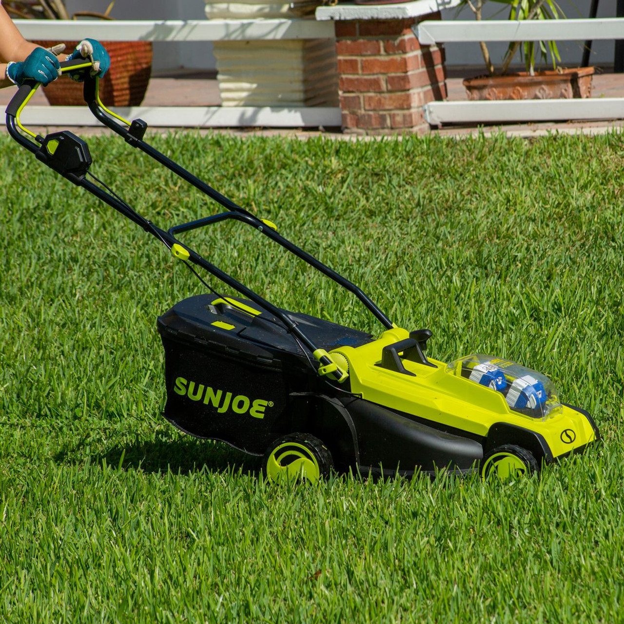 Sun Joe 24V-X2-17LM 48V Cordless Lawn Mower Kit with Bag product image