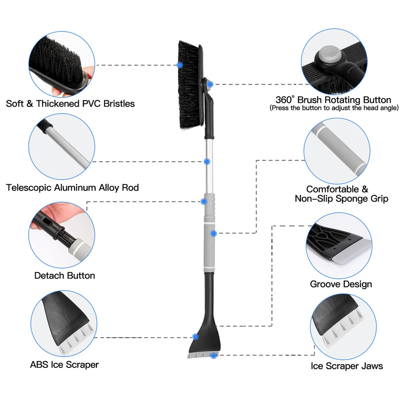 iMounTEK® Extendable Car Snow Brush product image