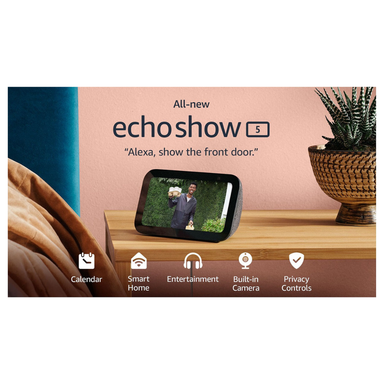 Echo Show 5 (3rd Gen) - Charcoal product image Echo Show 5 (3rd Gen) - Charcoal product image