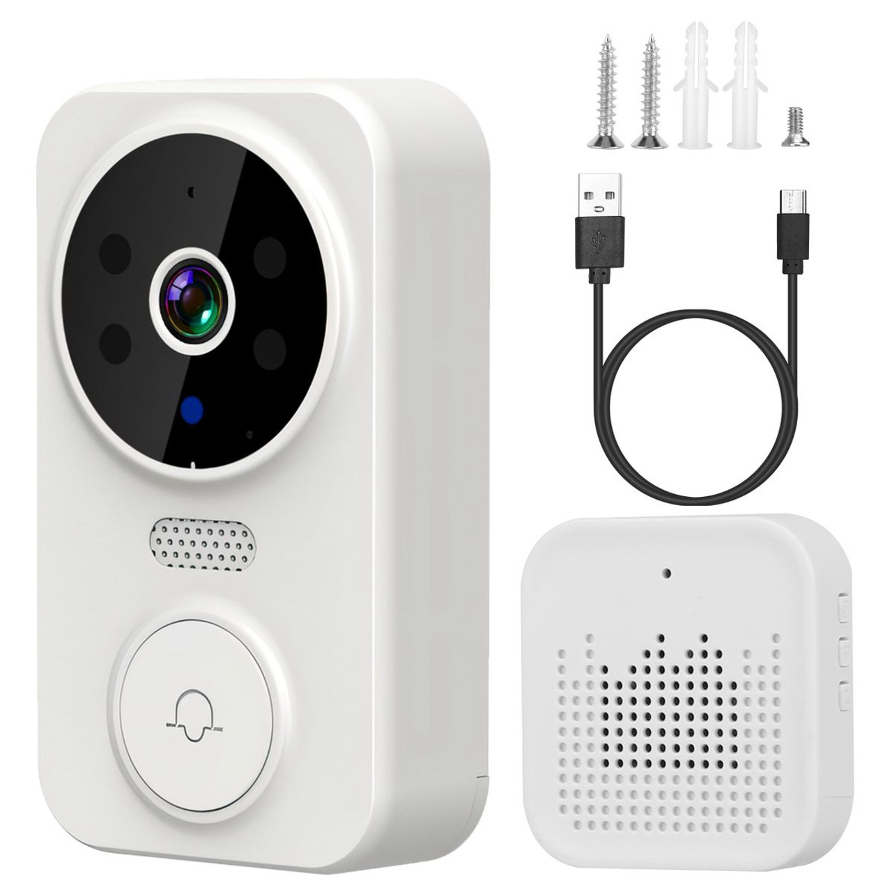 iMounTEK® 2-Way Intercom Visual Doorbell product image