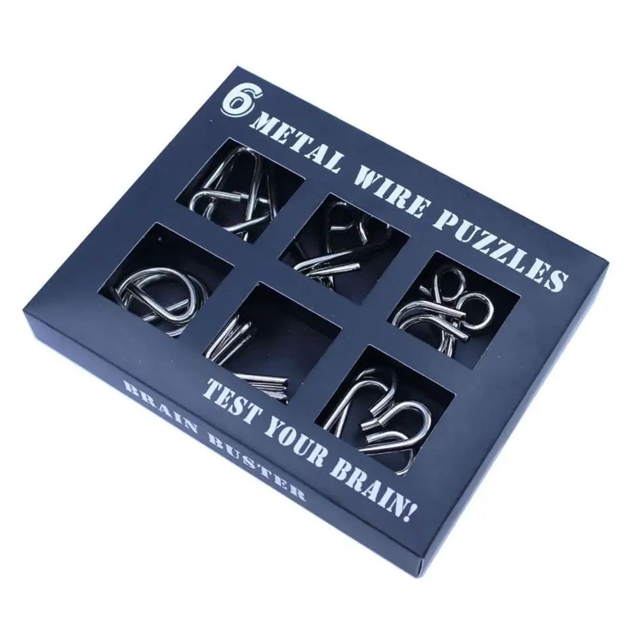 Metal Puzzle Brain Teaser (6-Pack) product image