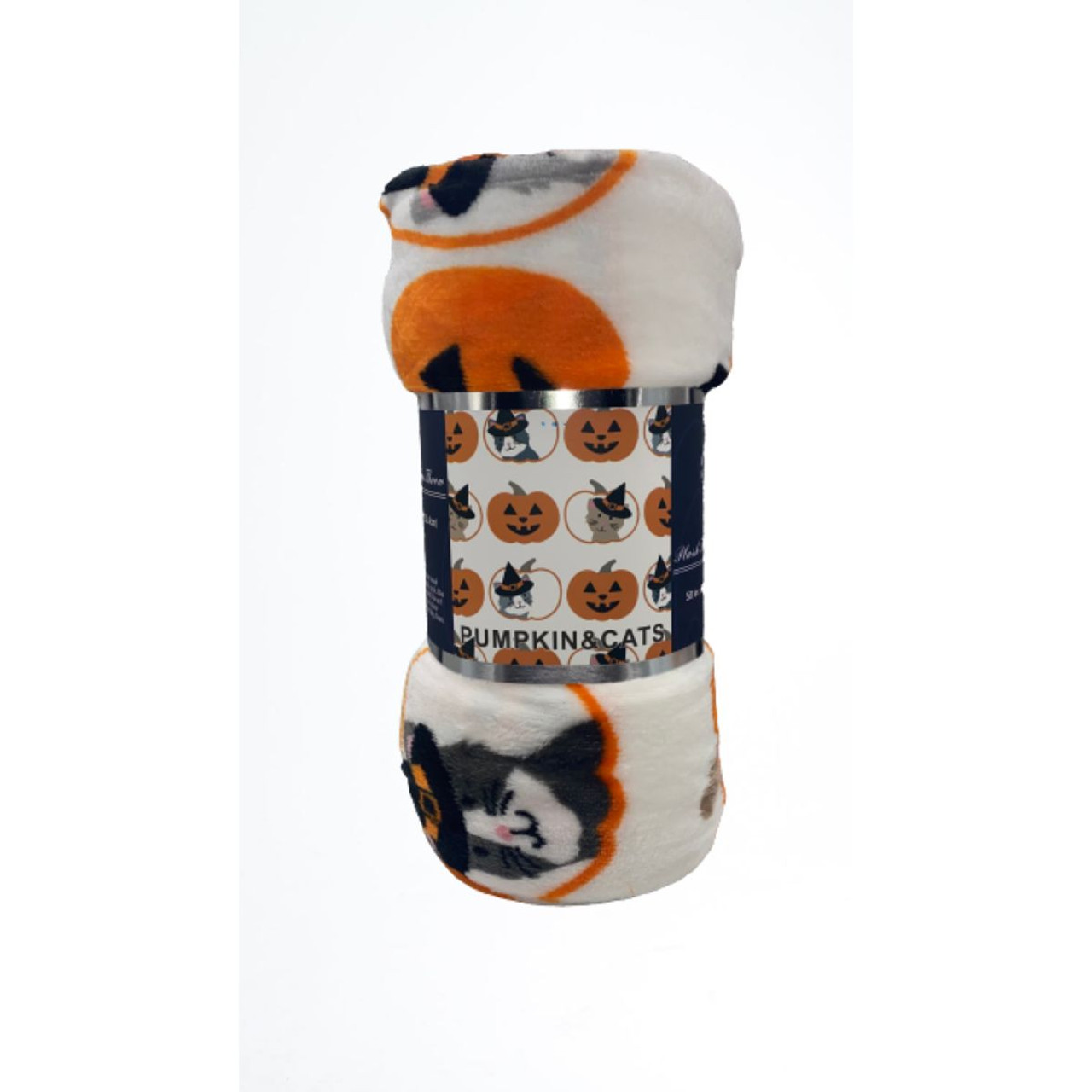 50 x 60-Inch Autumn and Halloween Throw Blanket product image