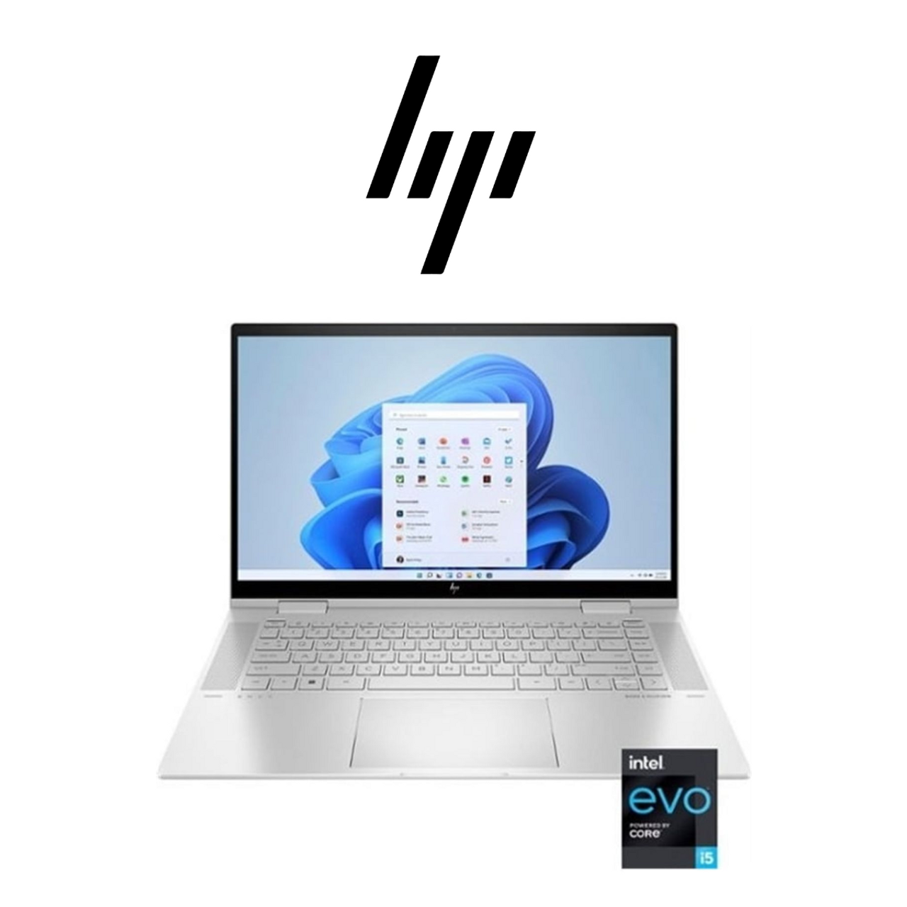 HP ENVY x360 15-EW0013 15.6" FHD Touchscreen Laptop - i5-1235U, 8GB RAM, 256GB product image