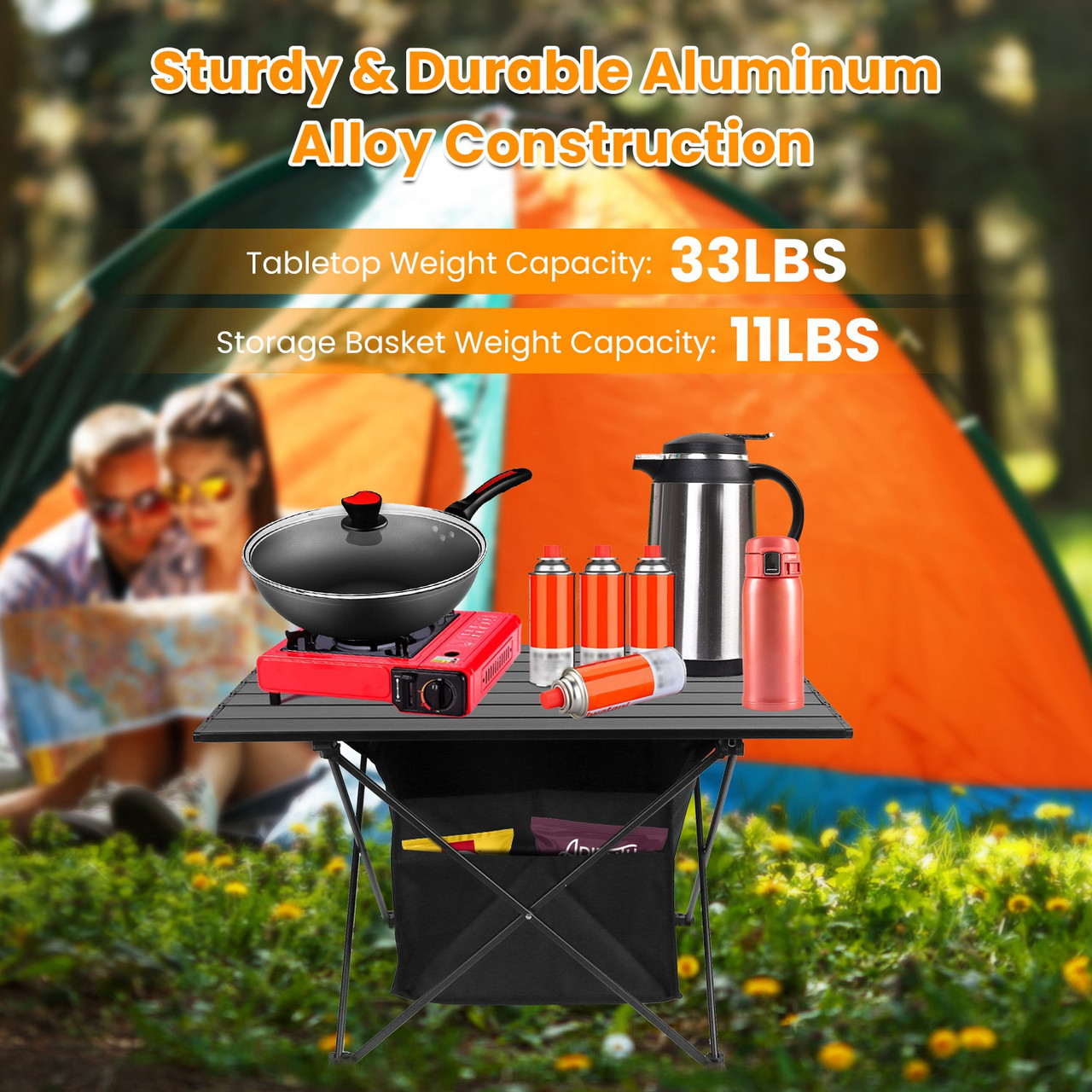 iMounTEK® Folding Portable Camping Table product image