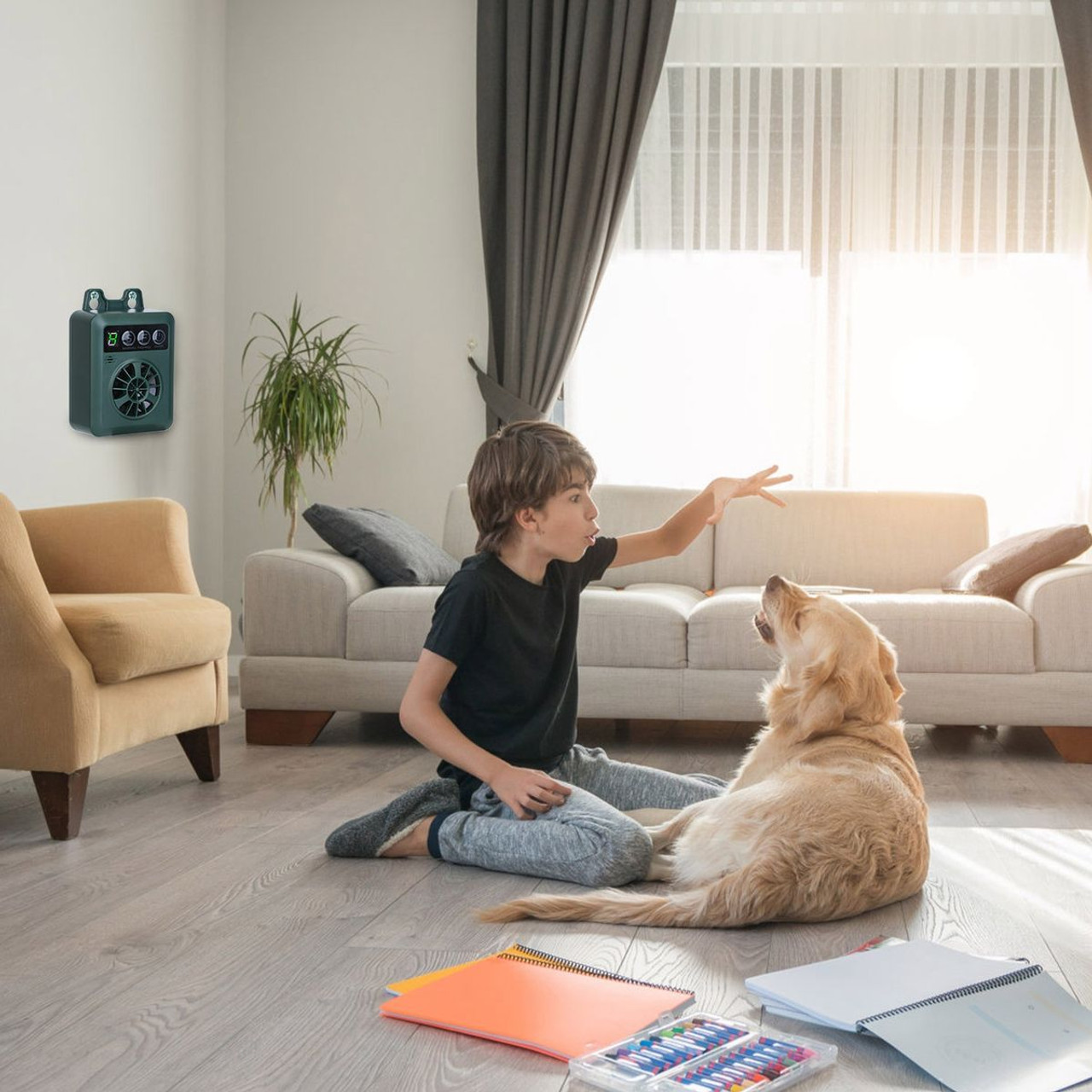iMounTEK® Ultrasonic Anti-Barking Device product image