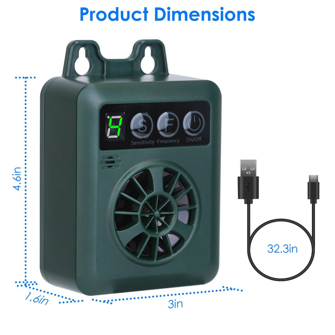 iMounTEK® Ultrasonic Anti-Barking Device product image