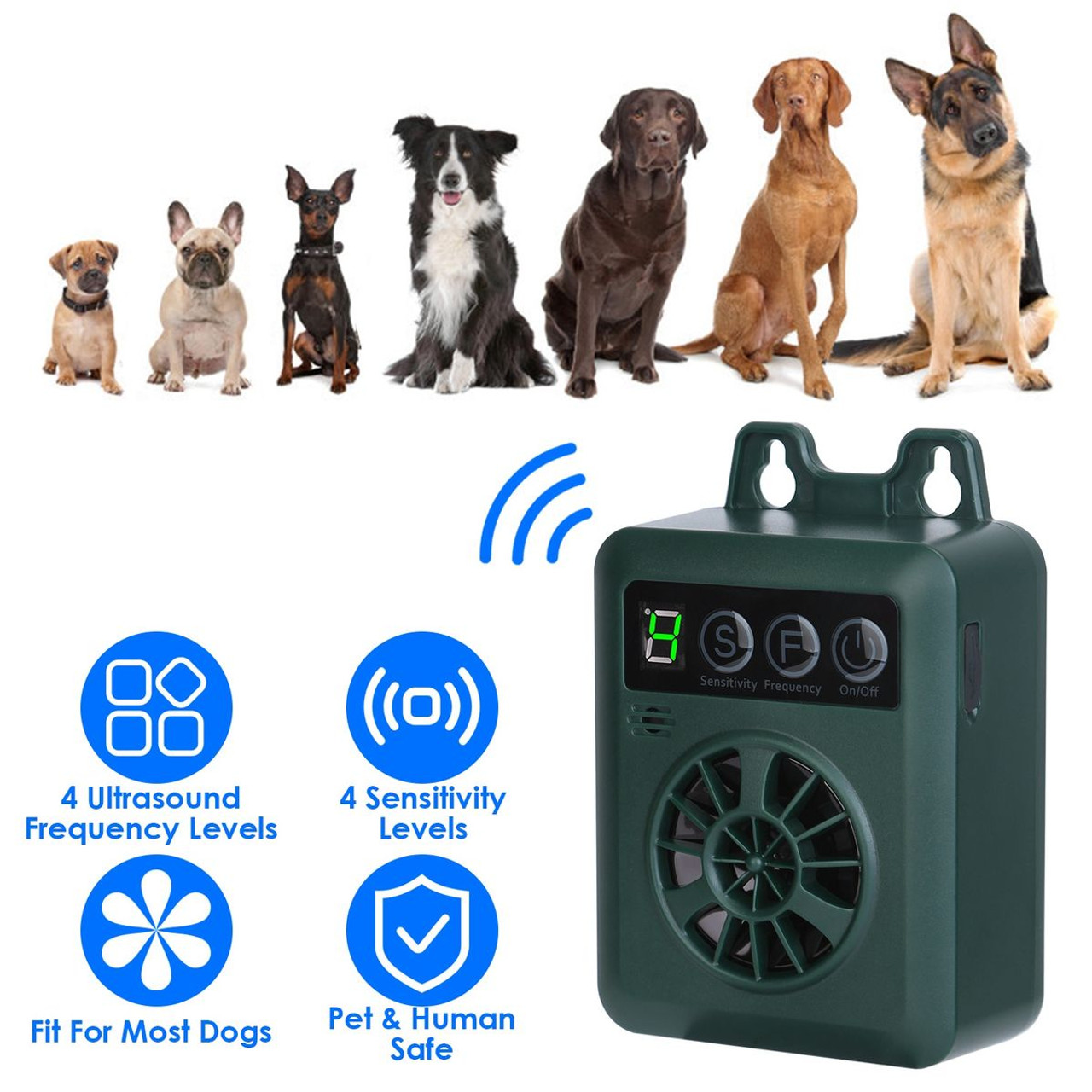 iMounTEK® Ultrasonic Anti-Barking Device product image