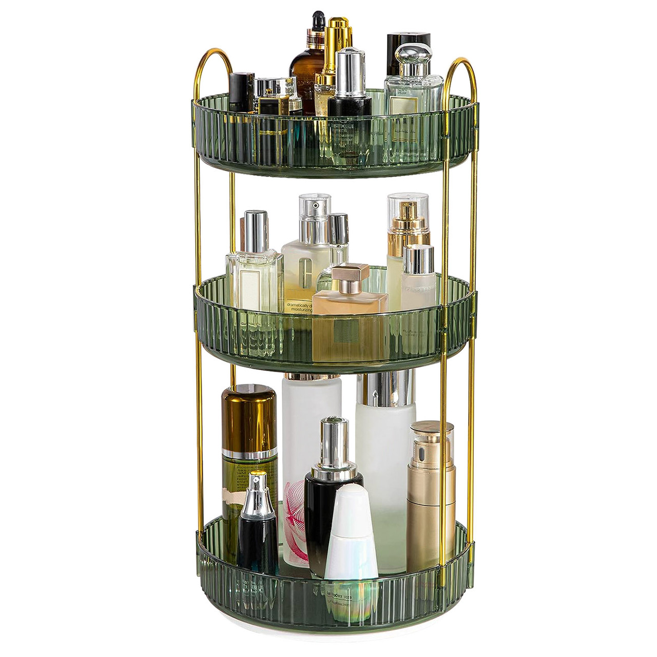 NewHome™ 3-Tier Rotating Makeup Organizer product image