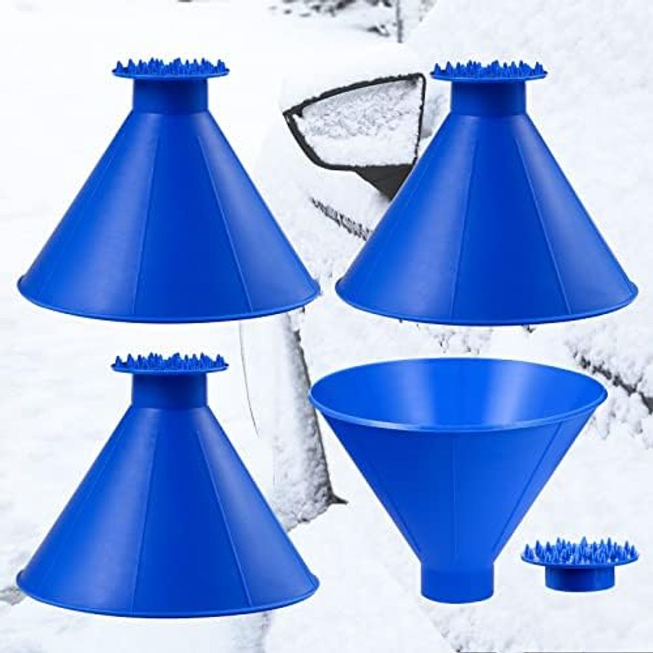 Miracle Scraper Ice Remover Cone-Shaped Funnel (3-Pack) product image