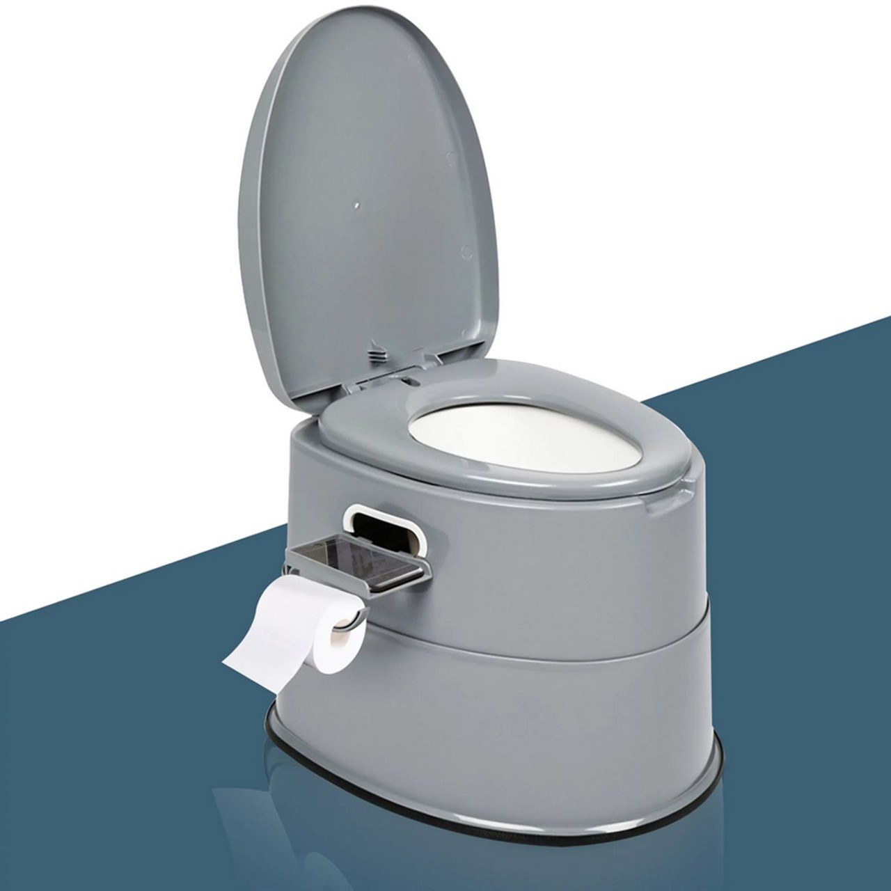 Portable Toilet Seat with Detachable Inner Bucket for Camping product image