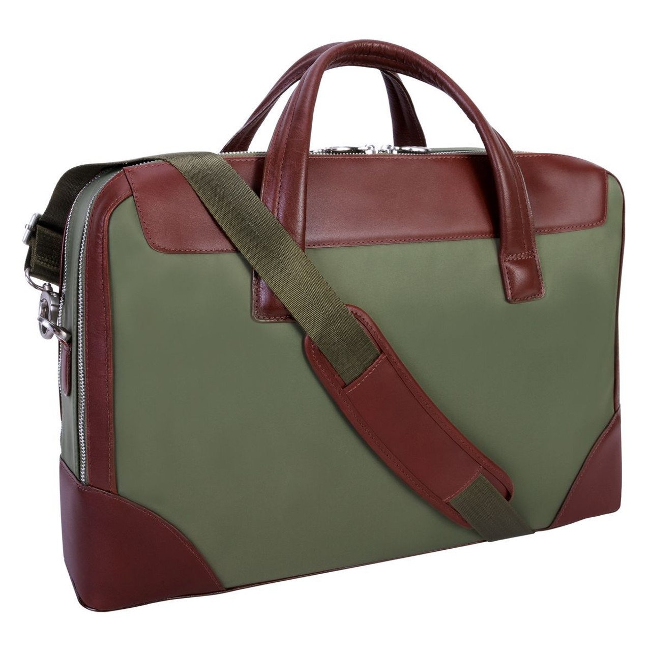 McKleinUSA® HARPSWELL 17-Inch Nylon Dual-Compartment Laptop Briefcase product image