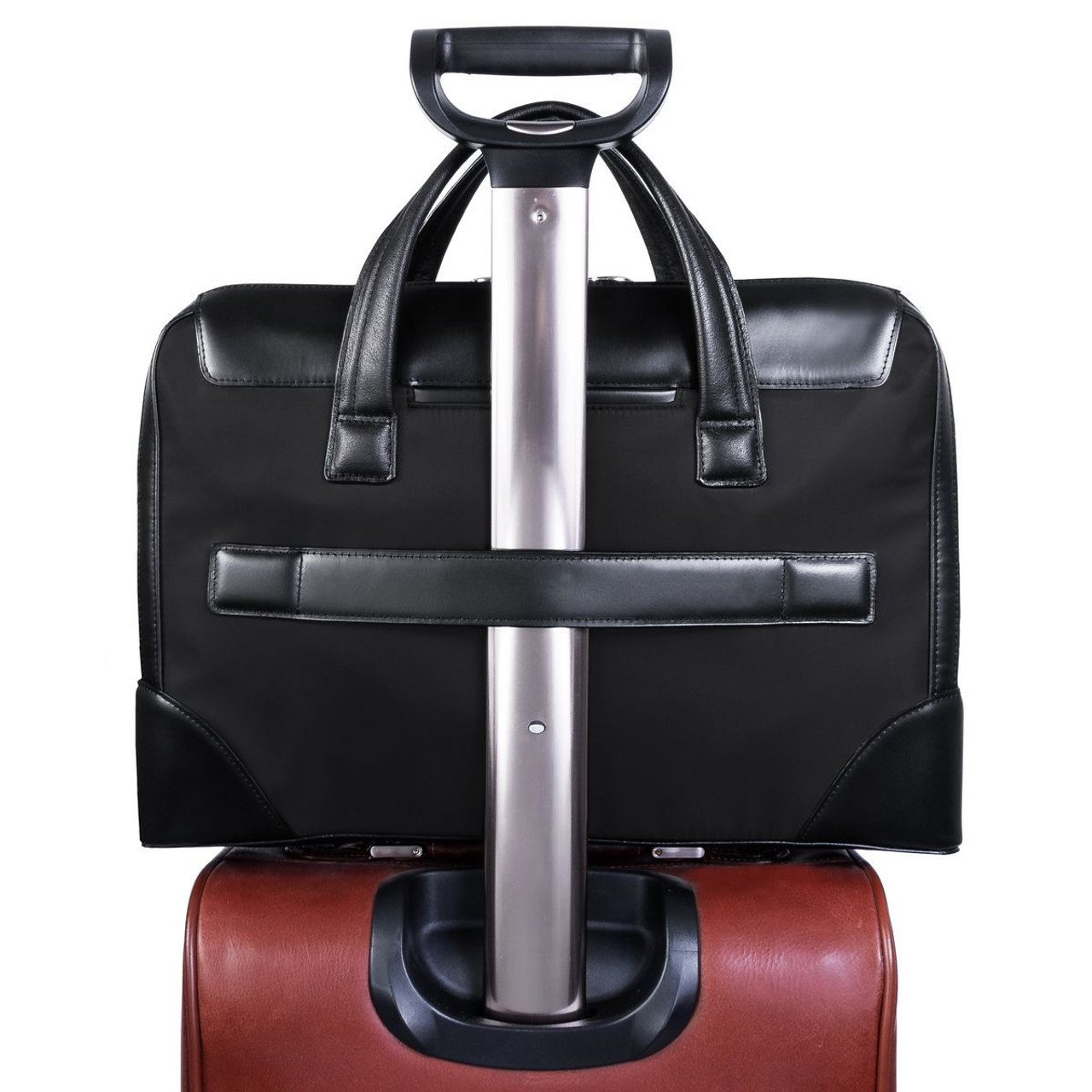 McKleinUSA® HARPSWELL 17-Inch Nylon Dual-Compartment Laptop Briefcase product image