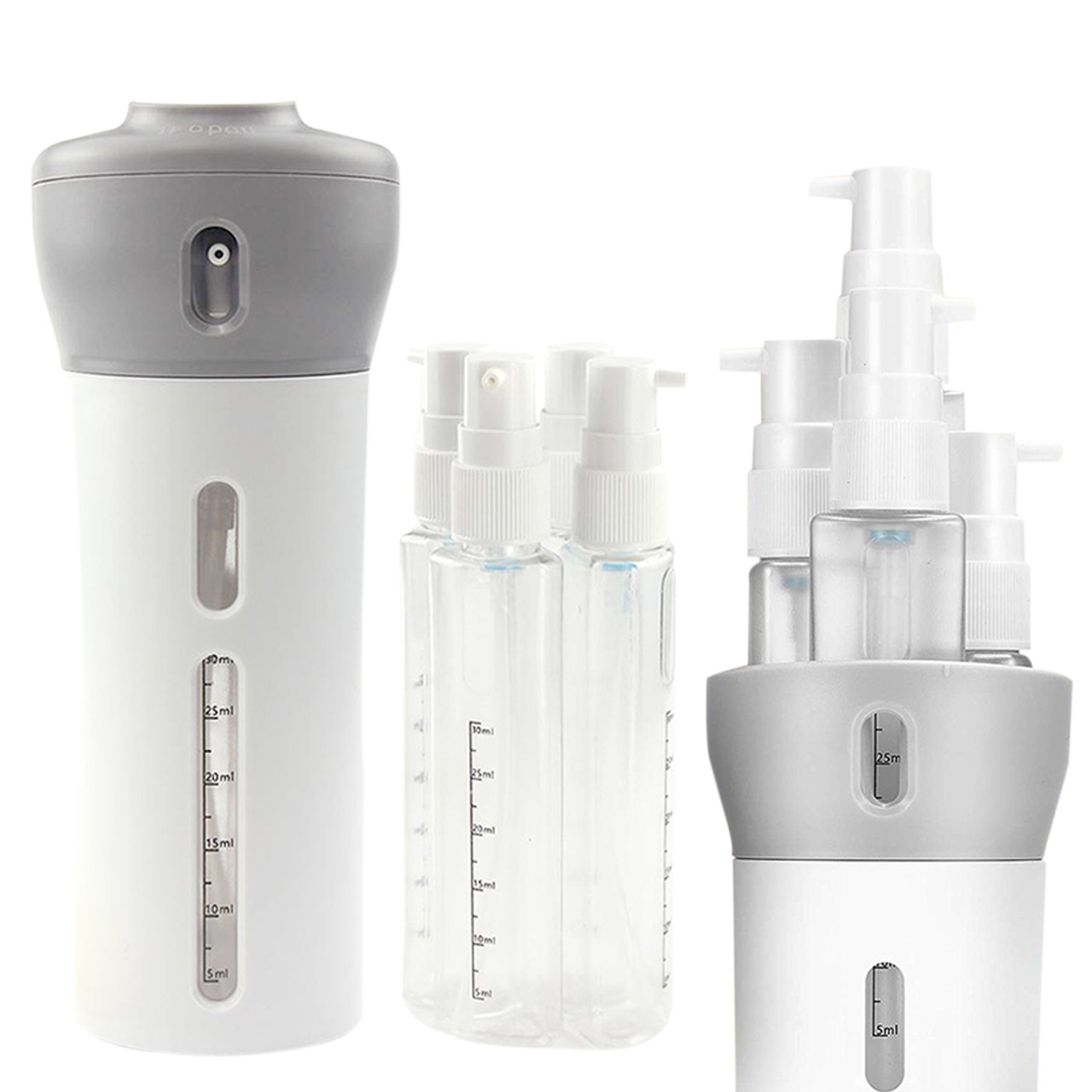 4-in-1 Leakproof Smart Travel Bottle Dispenser product image