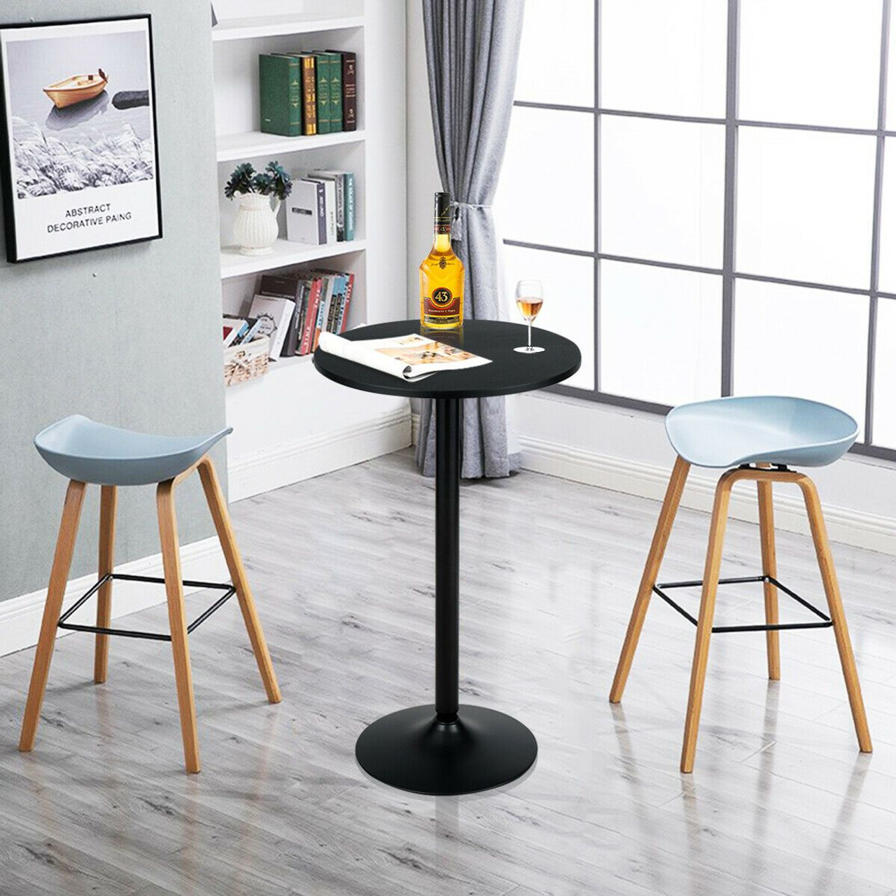 24-Inch Modern Style Round Cocktail Table product image