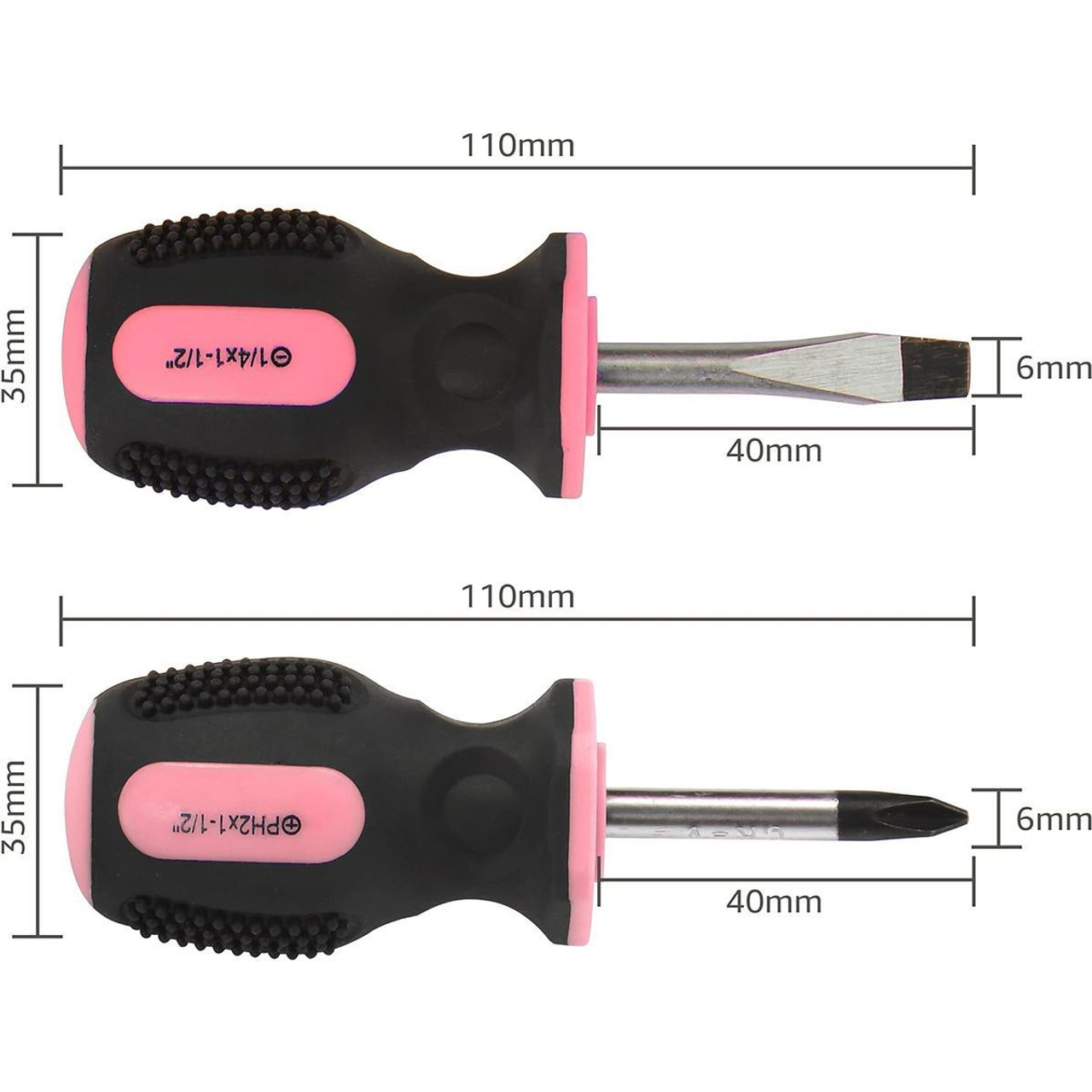 4-Piece Stubby Tool Set by Amazon Basics product image