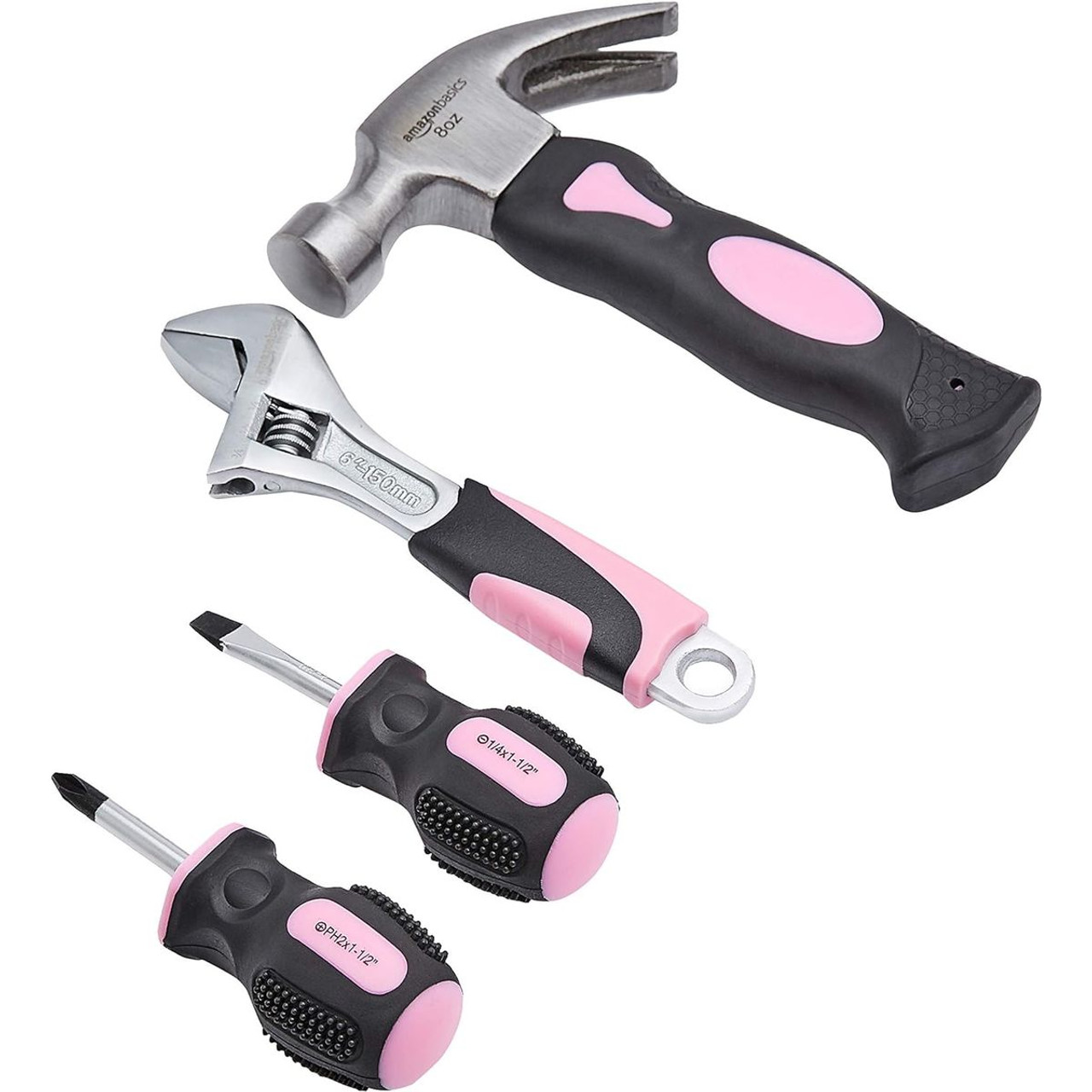 4-Piece Stubby Tool Set by Amazon Basics product image