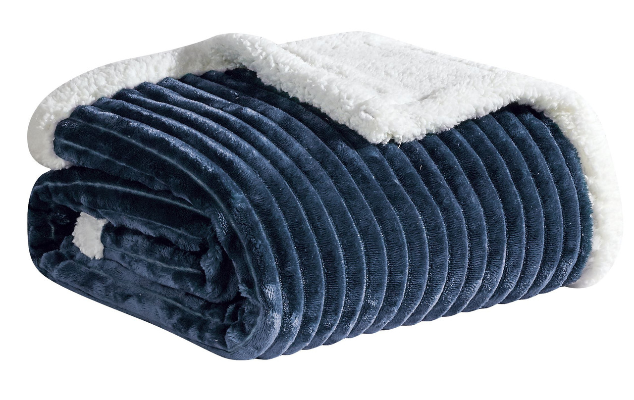 Sheradian Reversible Corduroy Sherpa Blanket (2 Sizes) product image