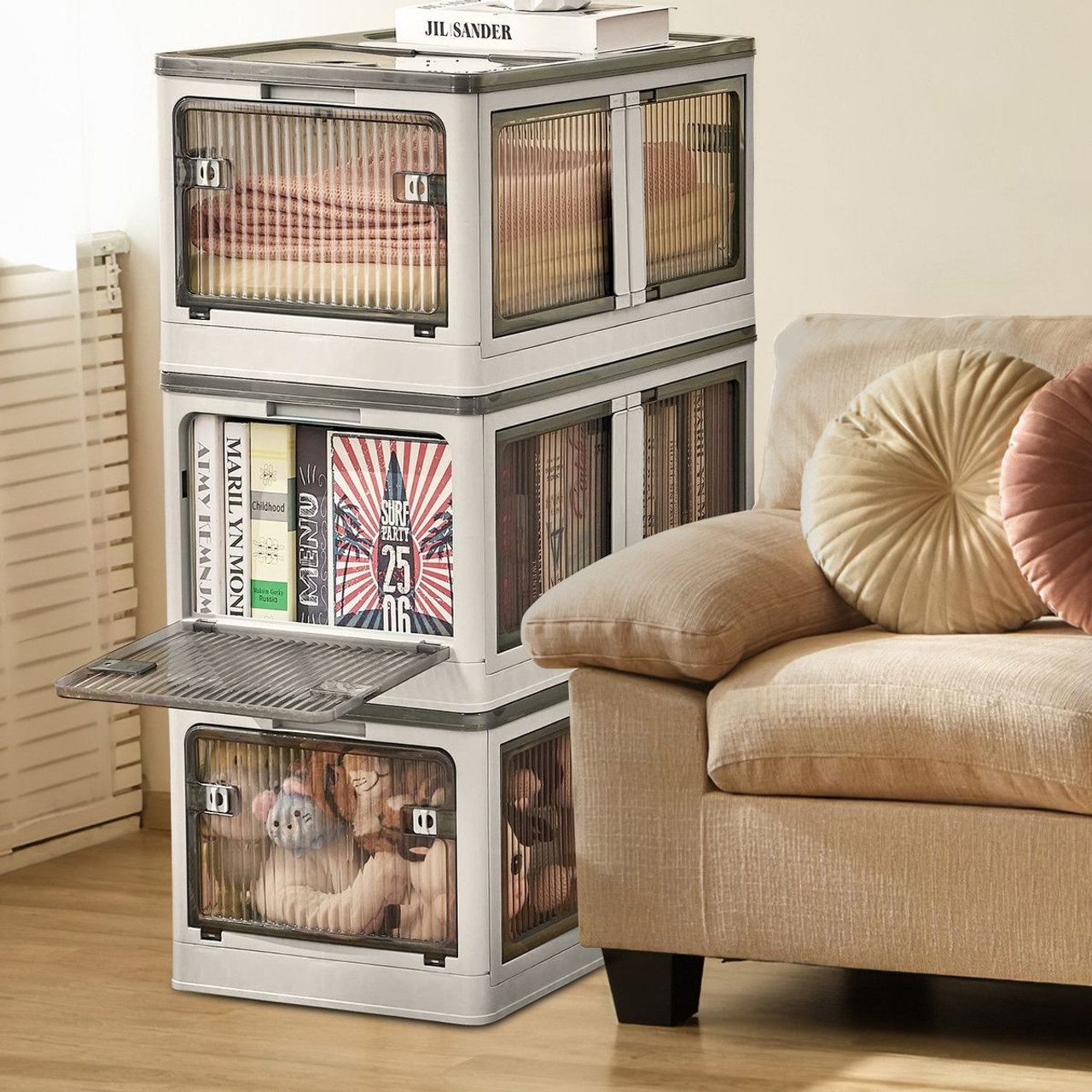 NewHome™ Foldable Storage Bin (3-Pack) product image