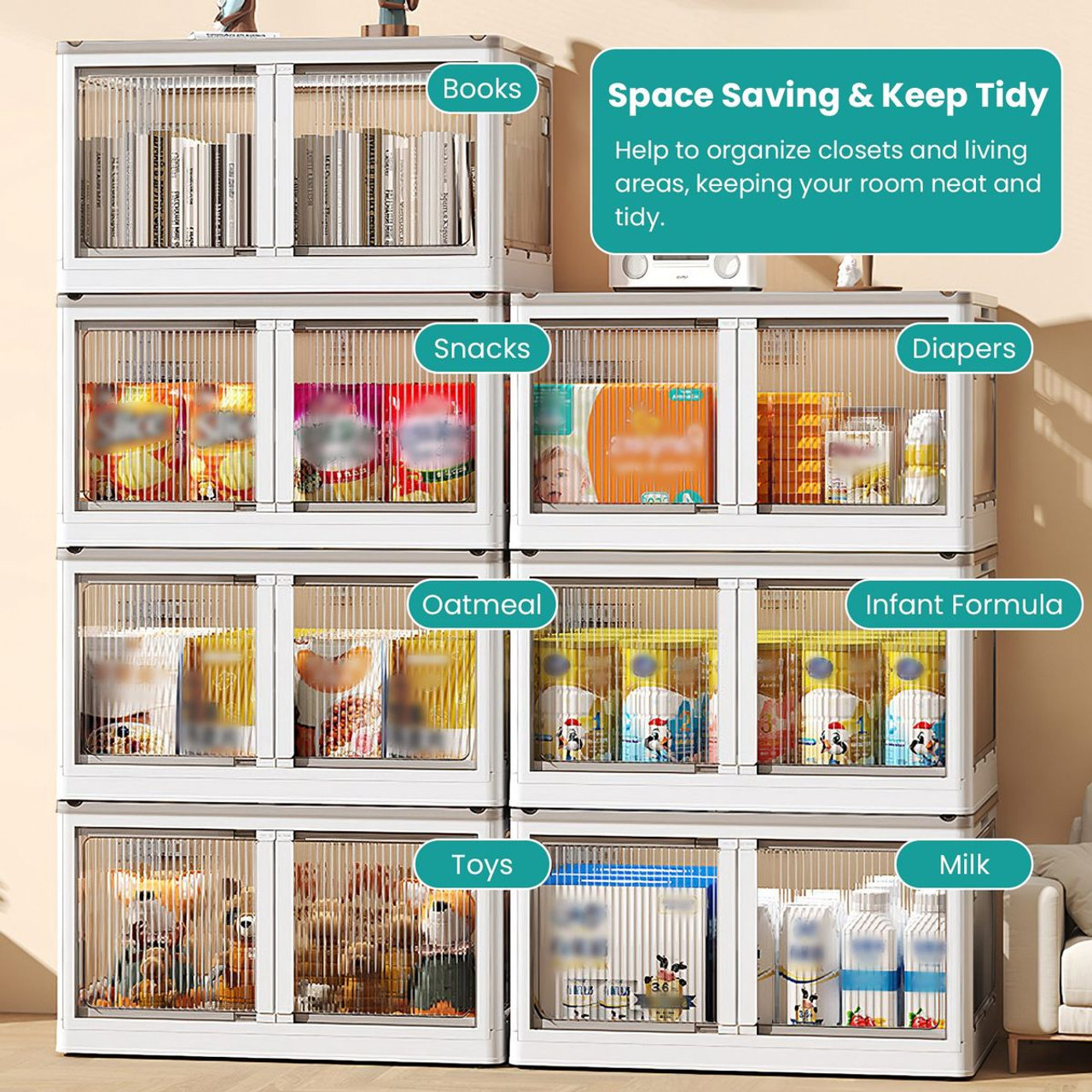 NewHome™ Foldable Storage Bin (3-Pack) product image