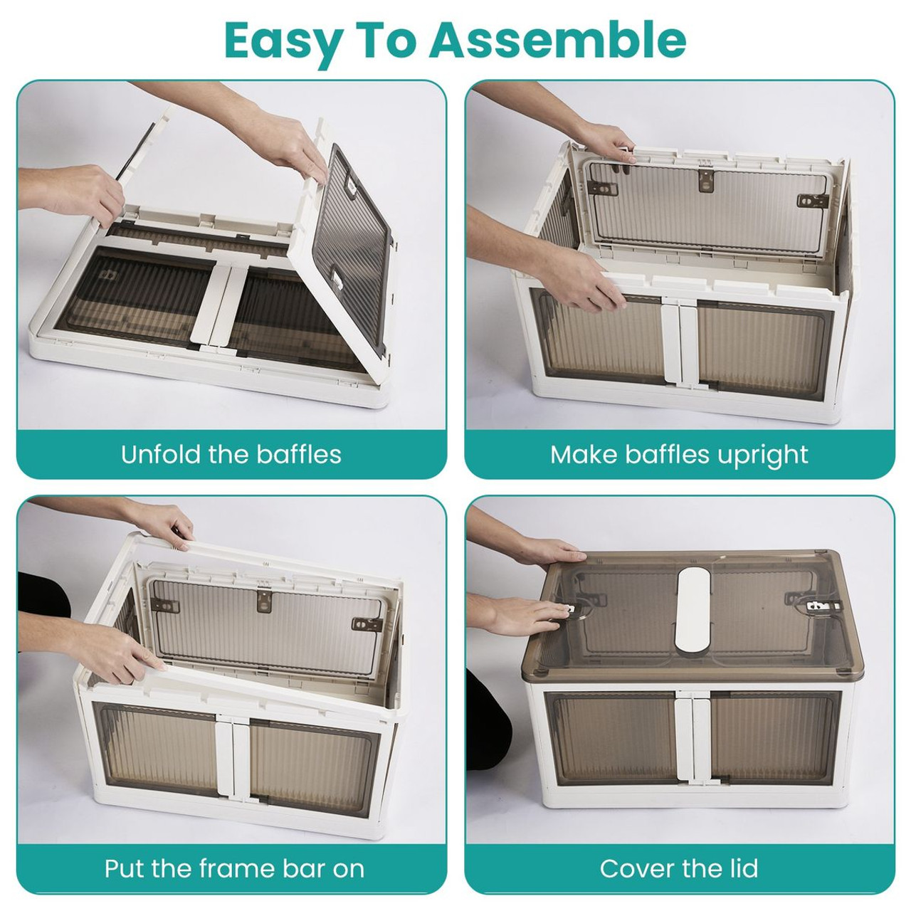 NewHome™ Foldable Storage Bin (3-Pack) product image