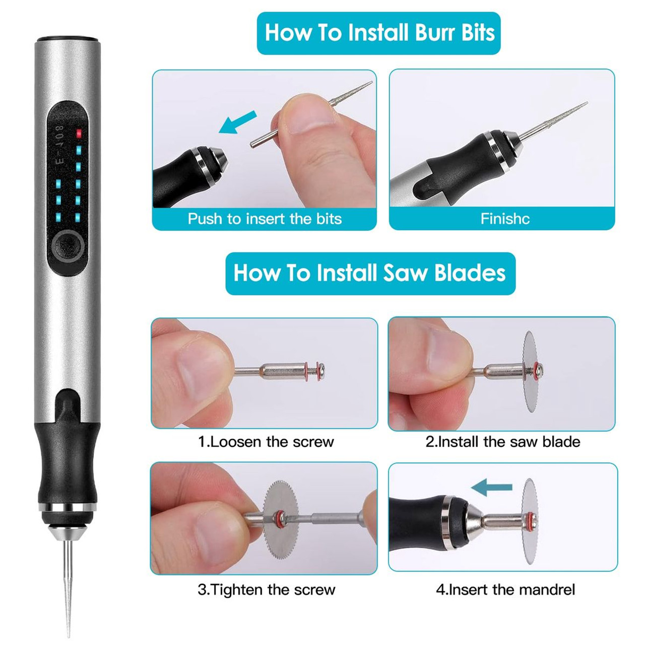 iMounTEK Cordless Engraving Pen Set product image