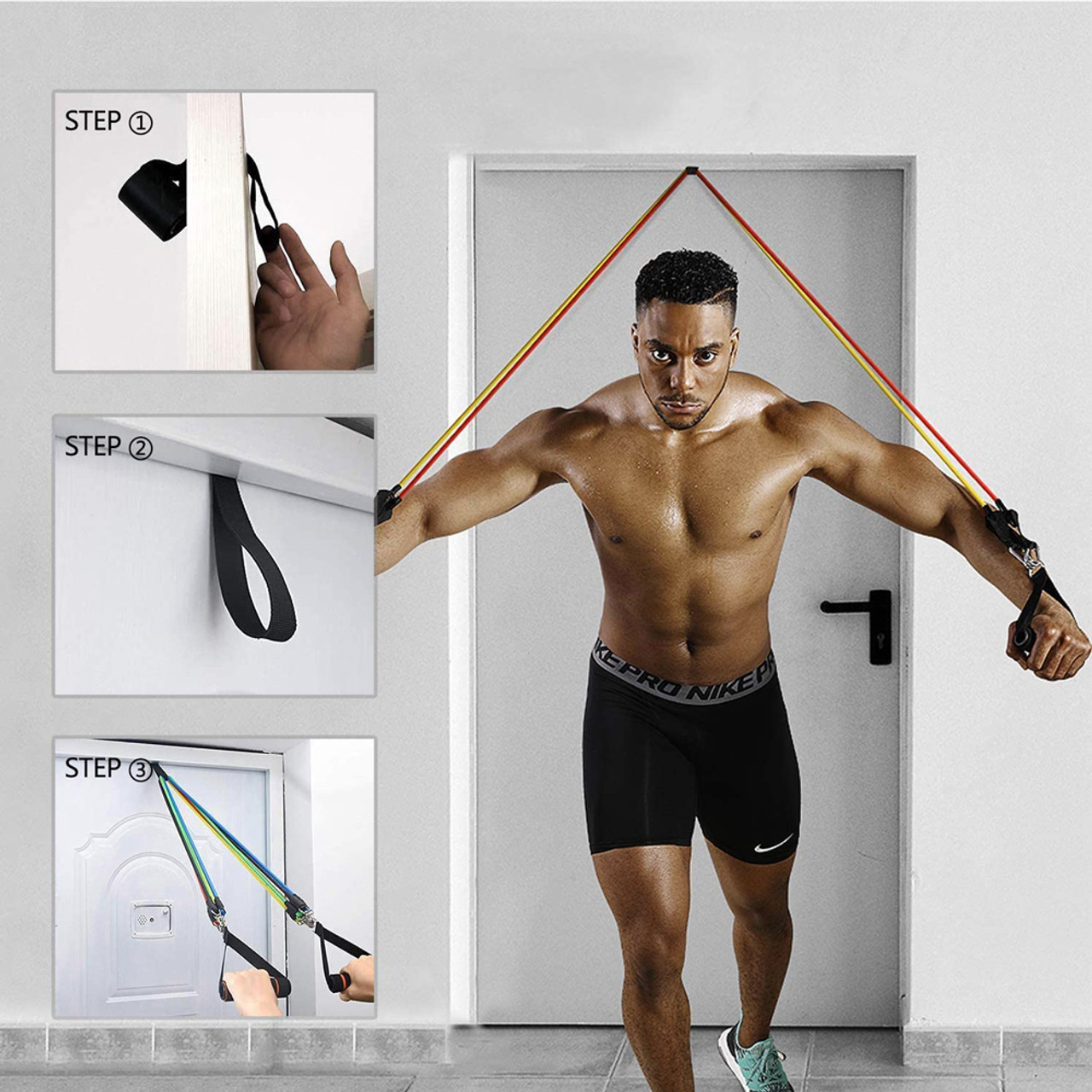 Fitness Resistance Cables with Handles product image