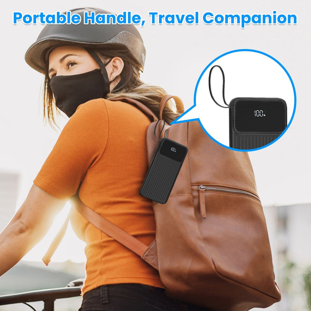 PowerMaster 20,000mAh Fast-Charge Power Bank product image