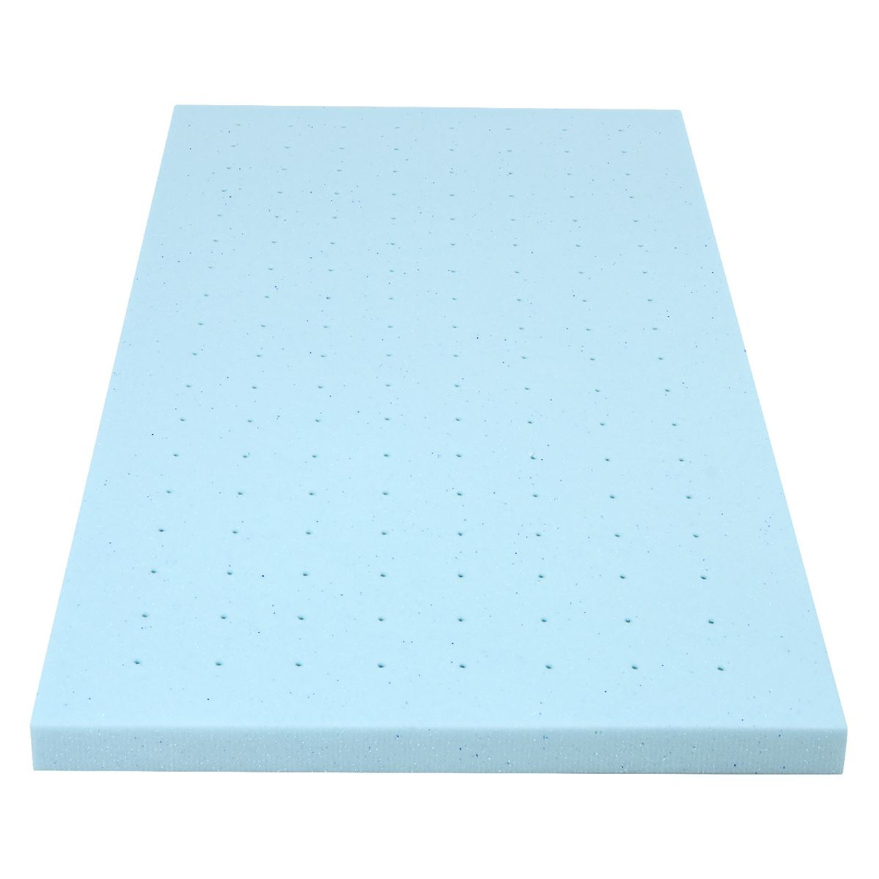 4''Gel-Infused Memory Foam Mattress Topper Ventilated Bed Pad product image