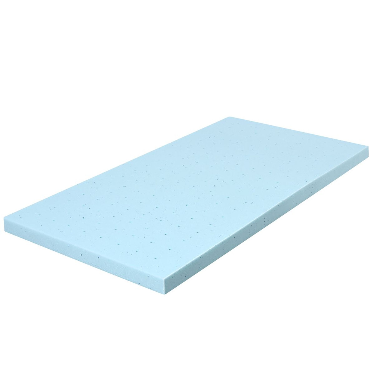 4''Gel-Infused Memory Foam Mattress Topper Ventilated Bed Pad product image