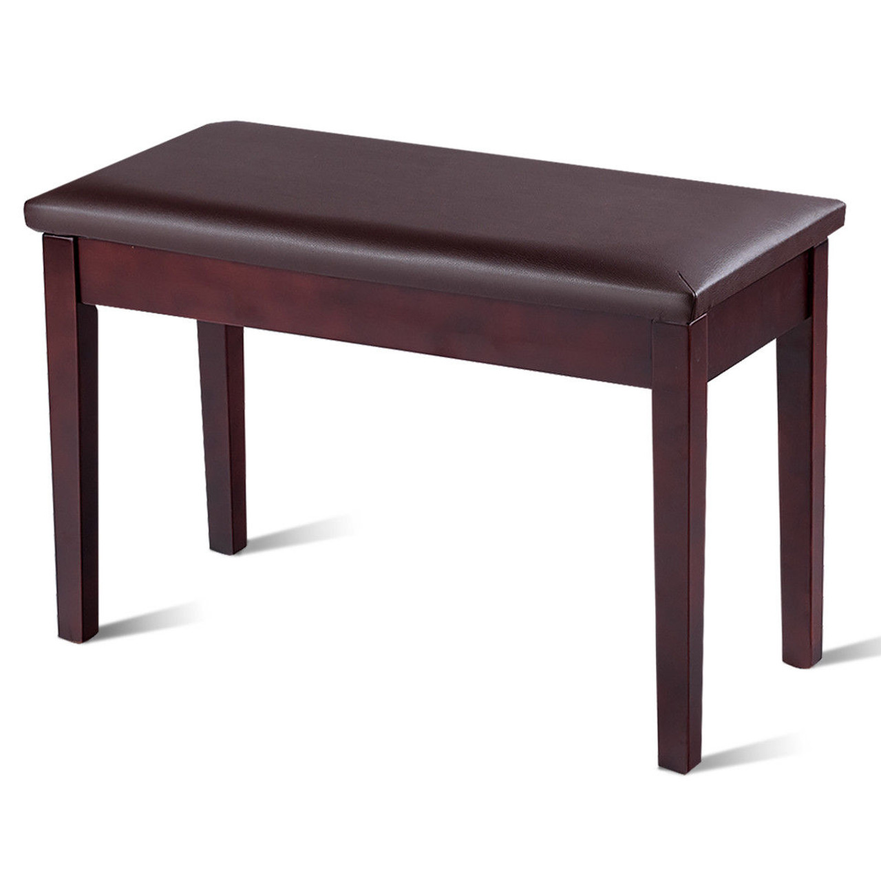 Costway PU Leather Piano Bench with Storage product image