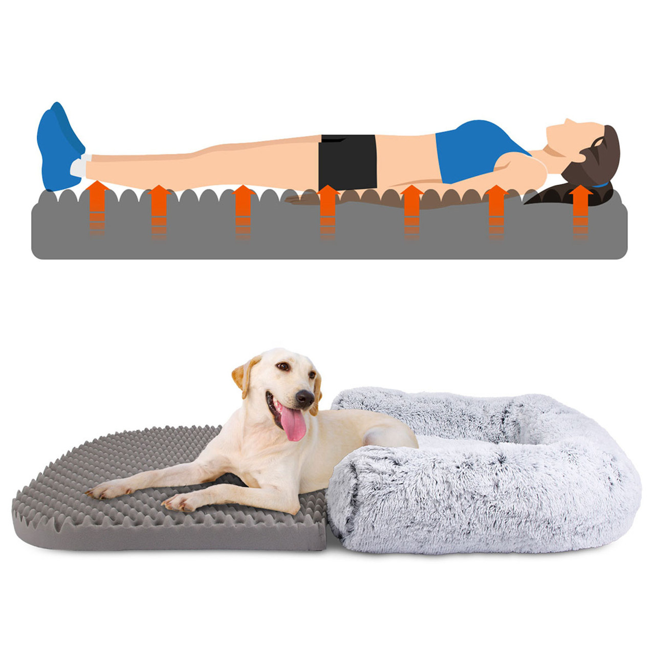 iMounTEK® Human-Sized Dog Bed product image