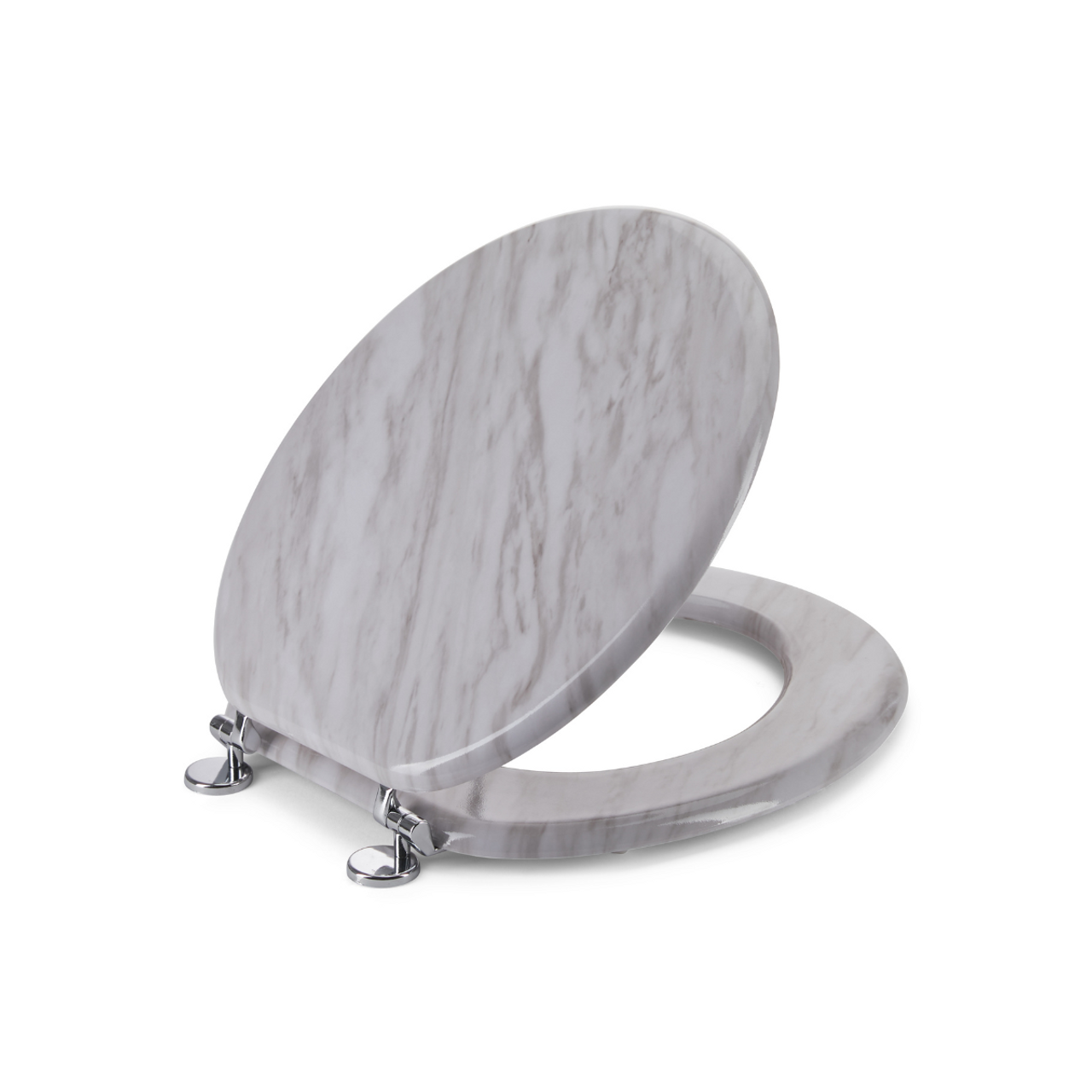 Round Toilet Seat with Easy Clean & Change Hinge product image